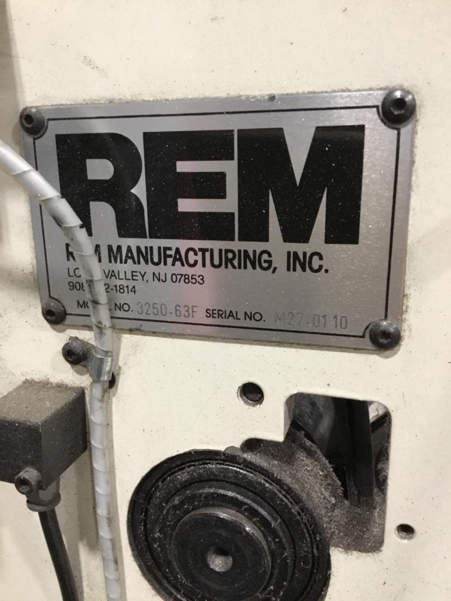 REM 30 in. Slitter/Rewinder M/N 3250-63F S/N M27-01-10 with Chuckless Unwind Shafts, Digital Control - Image 8 of 8