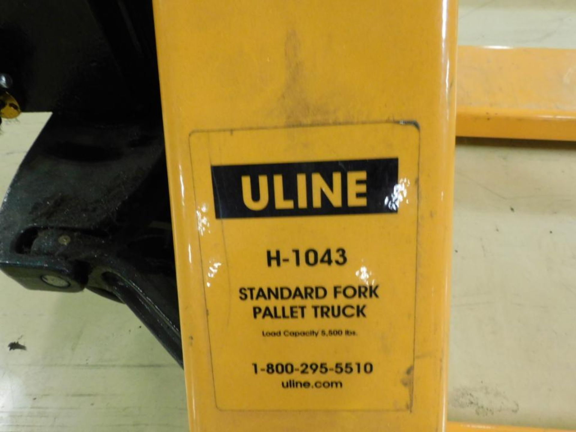 Uline Pallet Jack 48 in. Forks, 5500 lb. Capacity (LOCATED IN KS) - Image 3 of 3