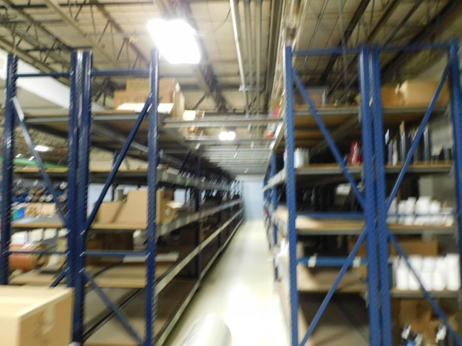 LOT: (24) Sections Pallet Racking w/(5) Shelves per Section, 10 ft. length x 30 in. Wide x 10 ft. Hi - Image 3 of 5