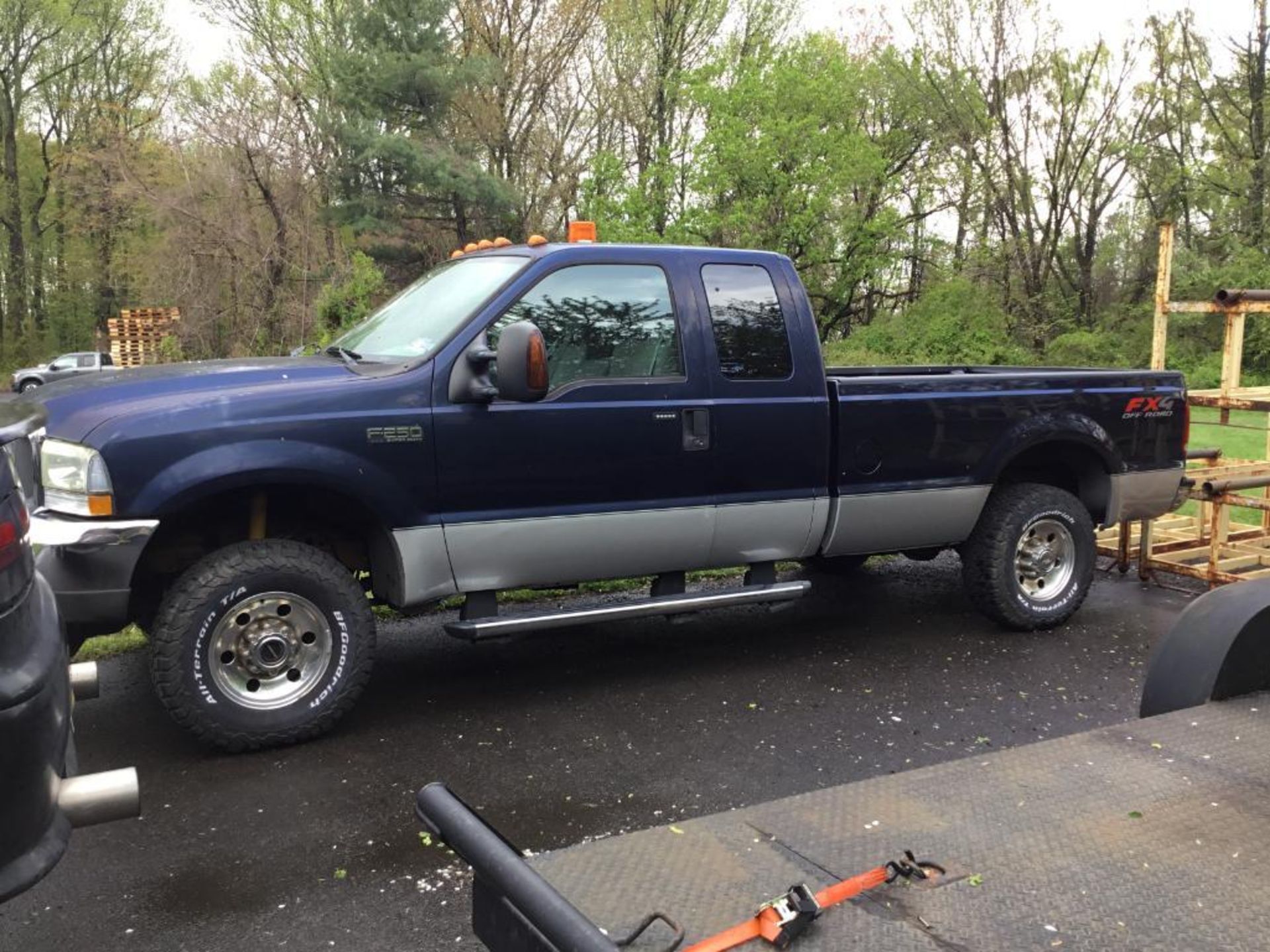 2004 Ford F-250 4x4 Pick Up Truck with Extended Cab, 8 ft. Bed, VIN: 1FTNX21LX4ELC54300, S.4 V8 Engi