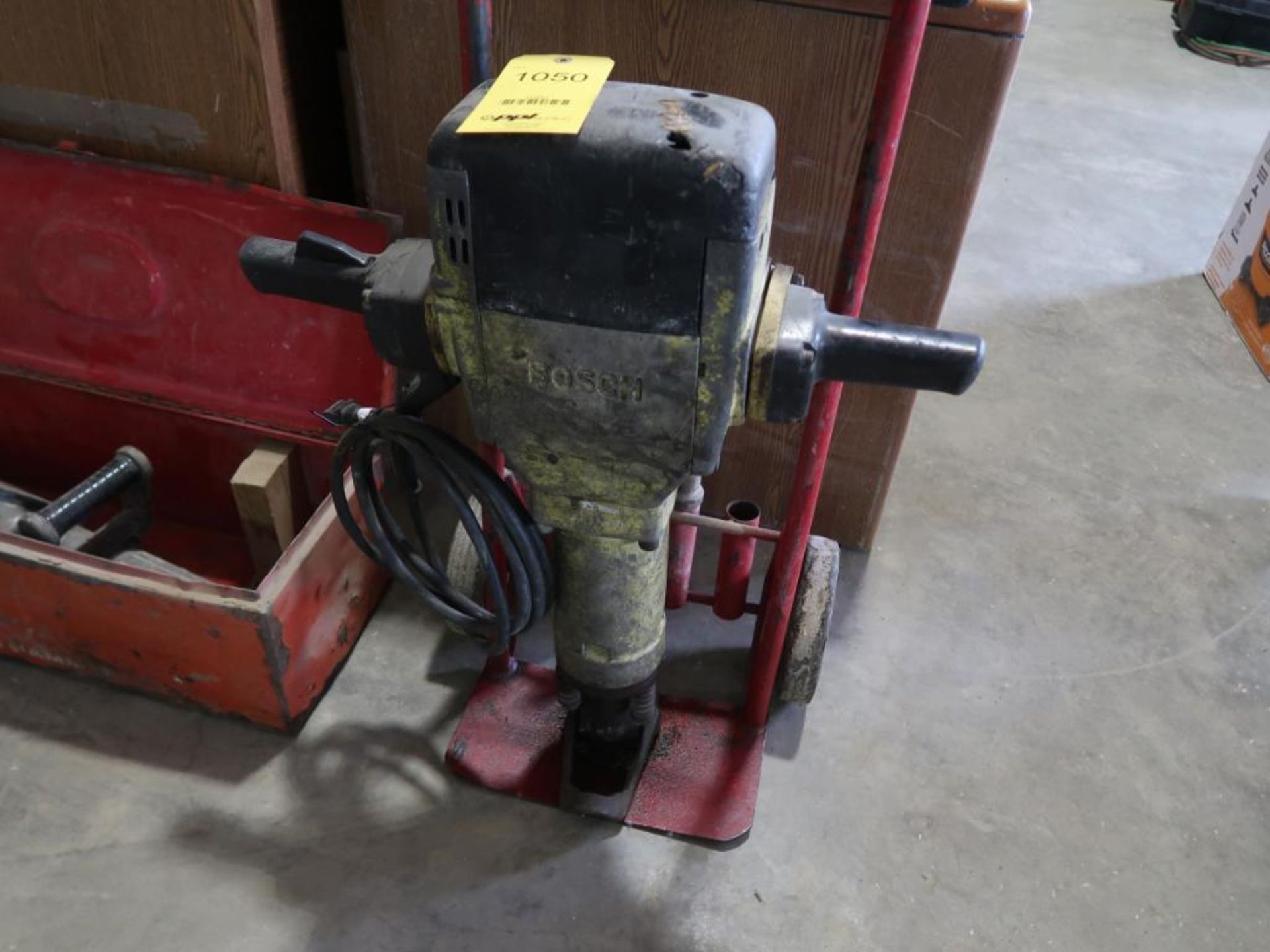 LOT: Bosch Demolition Hammer, with Dolly & Bits