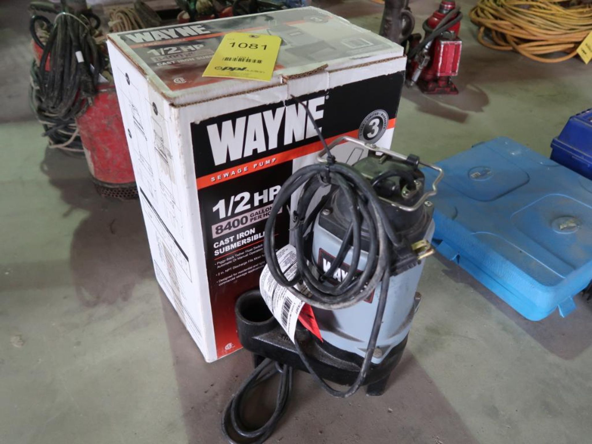 Wayne 1/2 HP Submersible Pump (new)