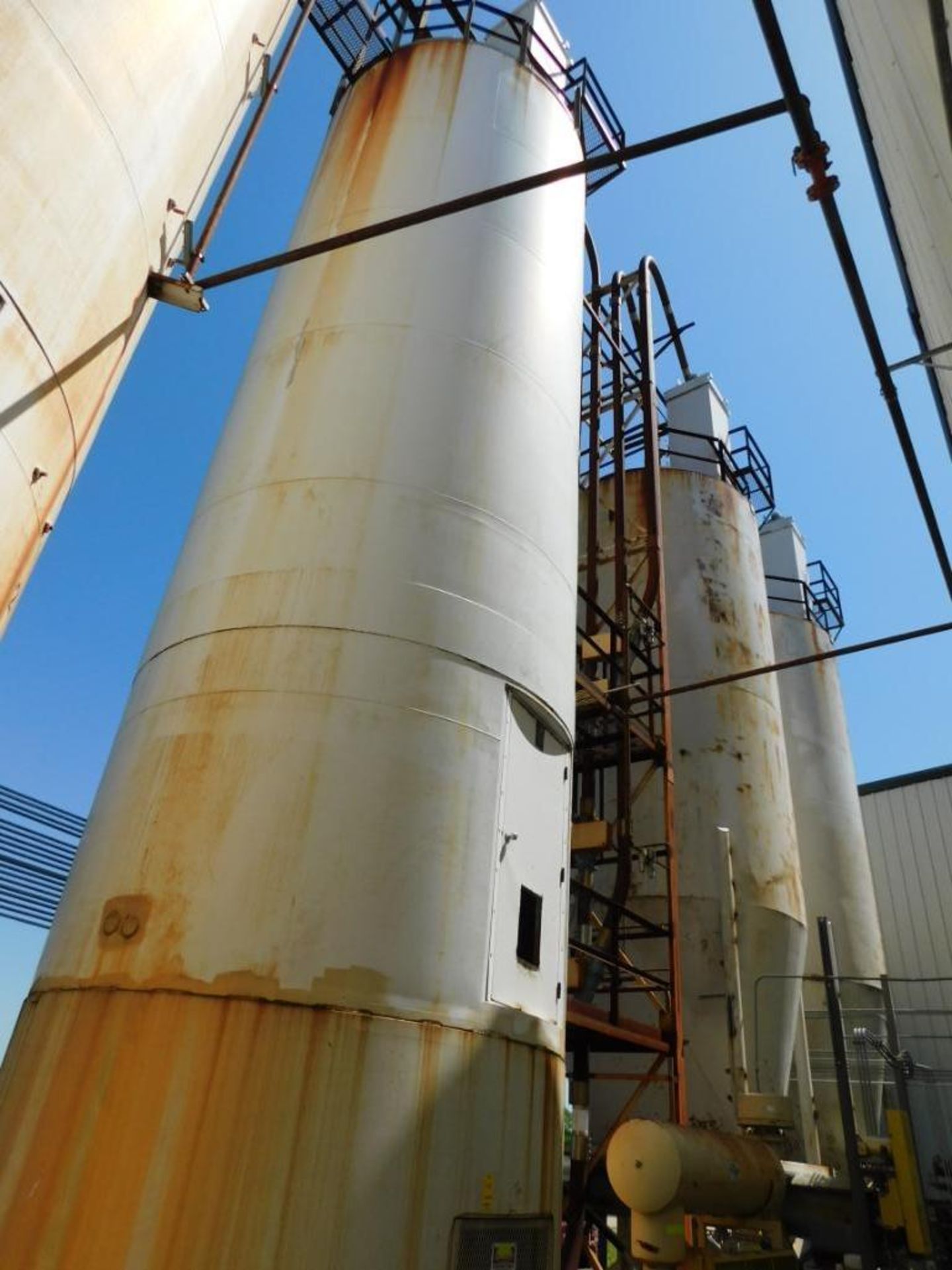 North Quarantine Silo #2: Peabody TecTank Silo, S/N 65119, Carbon Steel, Approx. 12 ft. x 36 ft.,