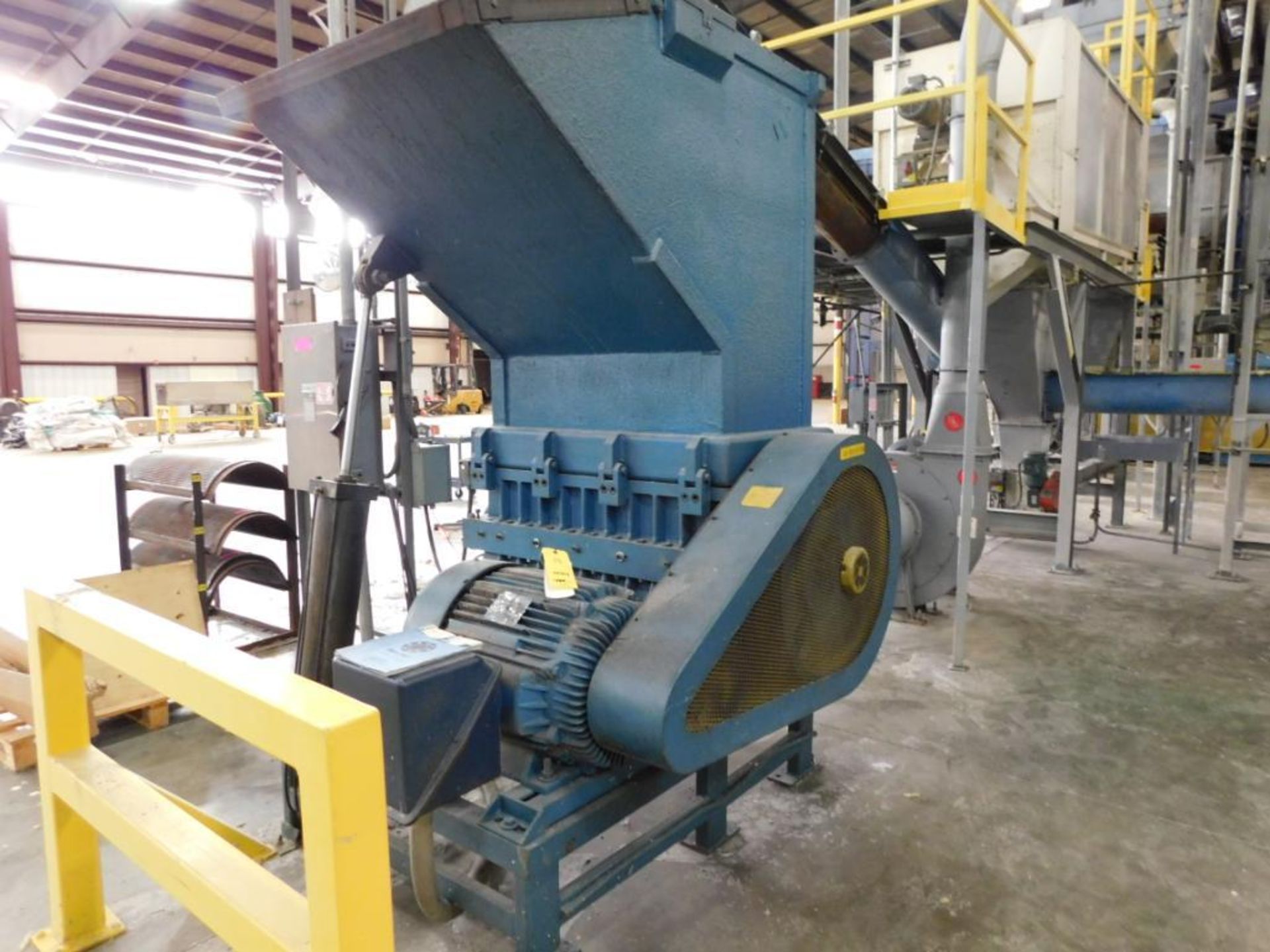 Rapid Granulator Model 2442-11, S/N SQ644 (1991), Carbon Steel, Air Operated Forward Tilt Pelican