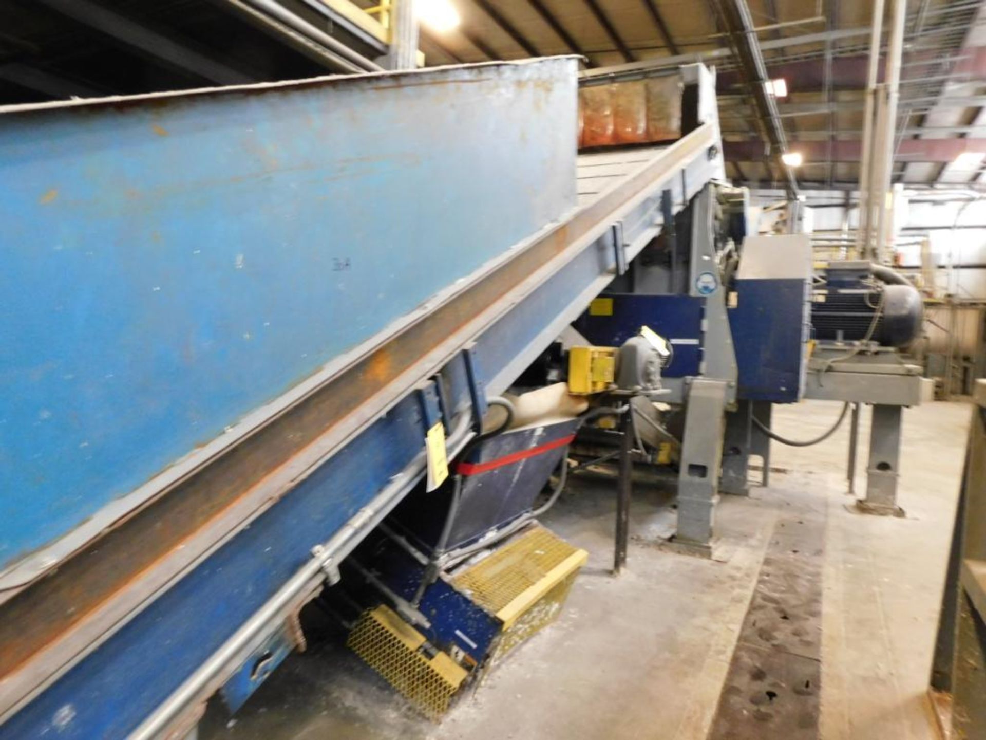 LOT: Shredder Line with Infeed & Outfeed Conveyors consisting of Lots #45, #46, #47, #48 - Image 9 of 10