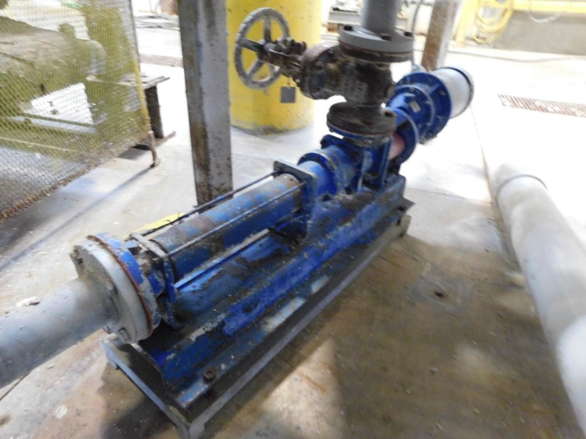 Mepco Progressing Cavity Pump, Carbon Steel, Driven by 3.7kw, 208-230/460 Volt, 1745 RPM Motor