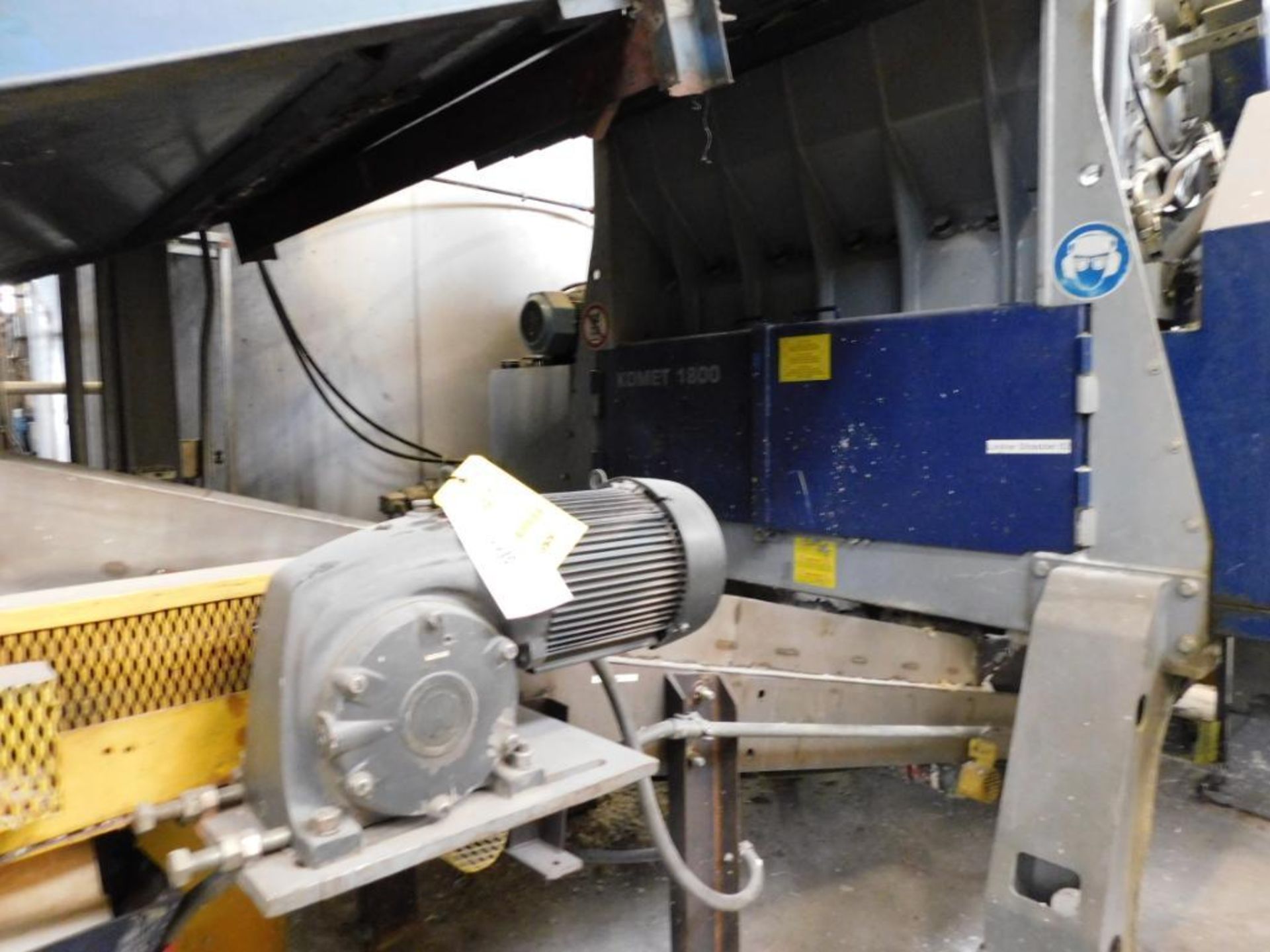 LOT: Shredder Line with Infeed & Outfeed Conveyors consisting of Lots #45, #46, #47, #48 - Image 7 of 10