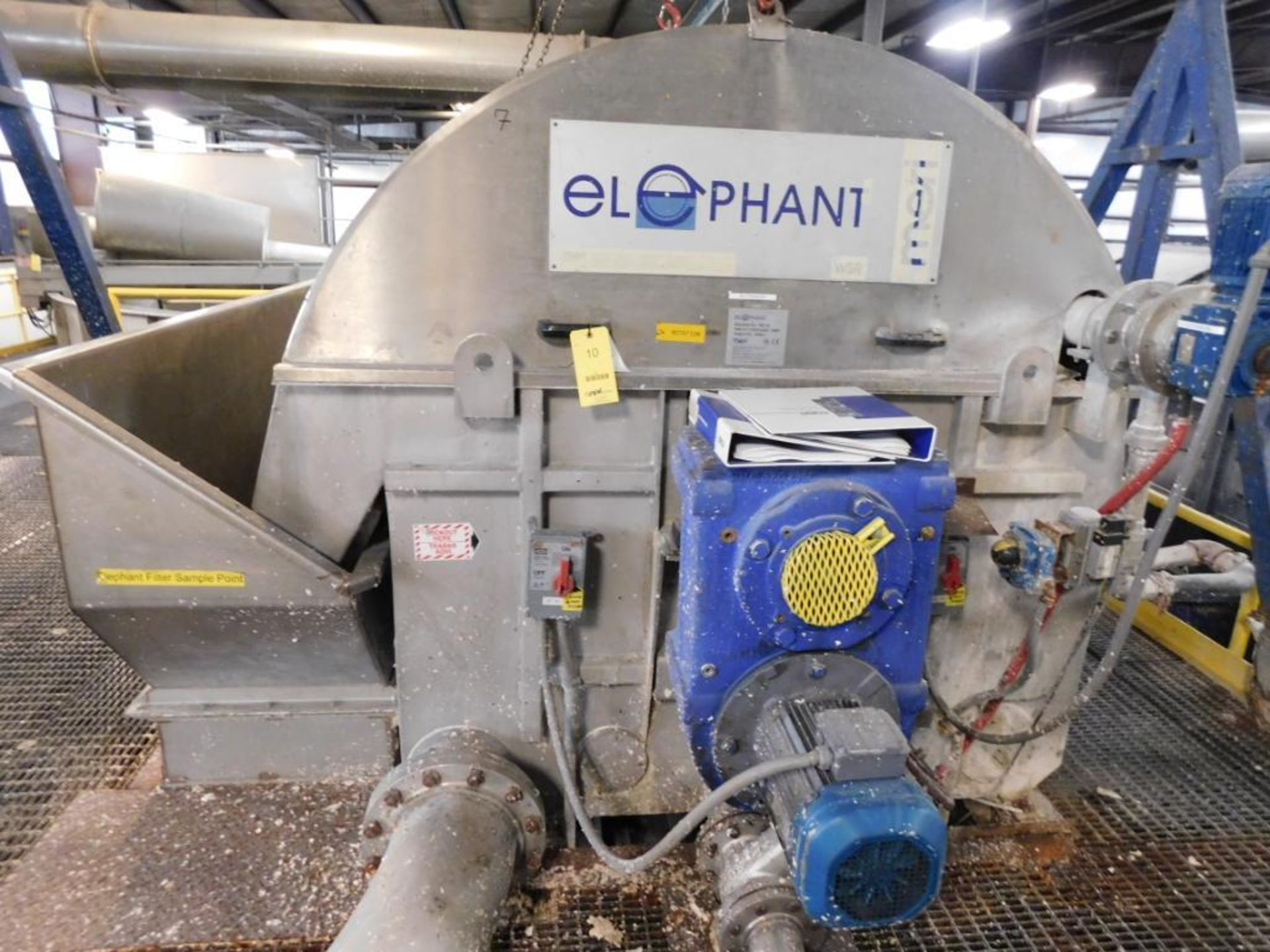 Meri/Voith WSR Elephant Strainer Model ET7.16, S/N 02118 (2009), 1000 Gallons per Minute Max. - Image 2 of 4