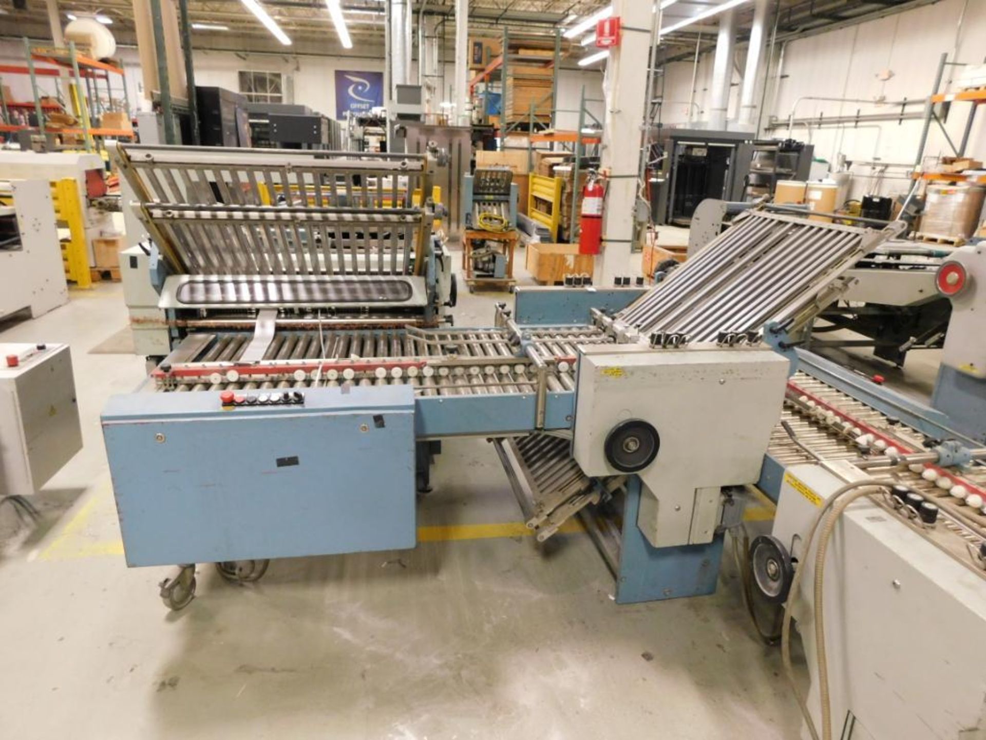 LOT: MBO Series B32S Perfection Series 32 in. x 52 in. 16-Page Continuous Feed Folder Consisting Of: - Image 4 of 6