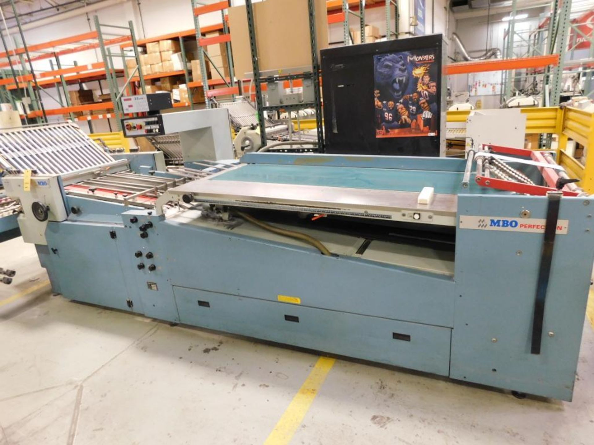 LOT: MBO Series B32S Perfection Series 32 in. x 52 in. 16-Page Continuous Feed Folder Consisting Of: - Image 2 of 6