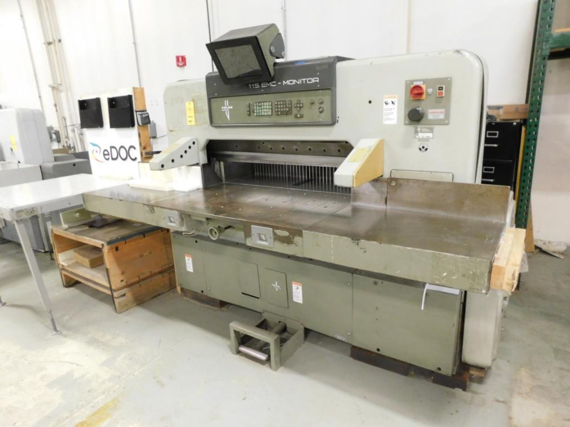 LOT: POLAR MOHR Model 115EMC-Monitor 45 in. w/Programmable Paper Cutter S/N 5631283 (New 1986) w/POL - Image 2 of 6