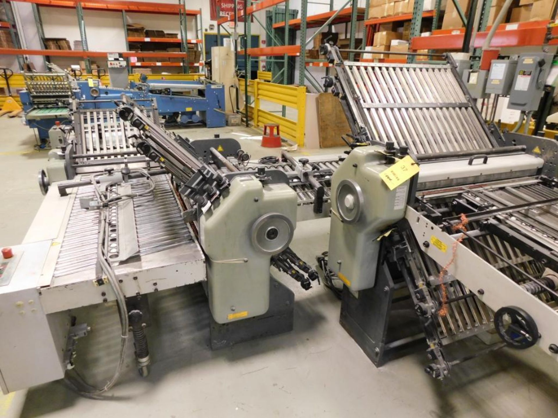 LOT: HEIDELBERG Series 1430B 16-Page Continuous Feed Folder Consisting Of: HEIDELBERG Model 1430B-C- - Image 5 of 7