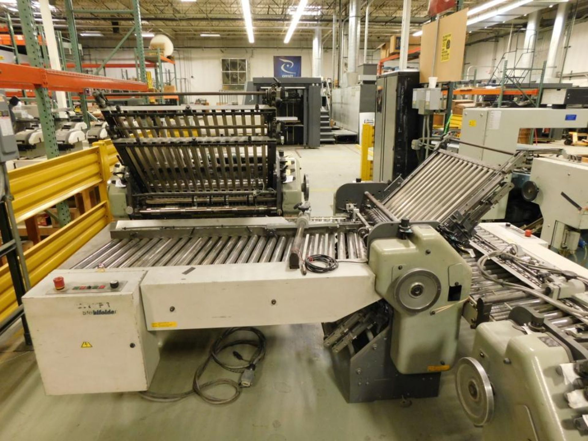 LOT: HEIDELBERG Series 1430B 16-Page Continuous Feed Folder Consisting Of: HEIDELBERG Model 1430B-C- - Image 6 of 7