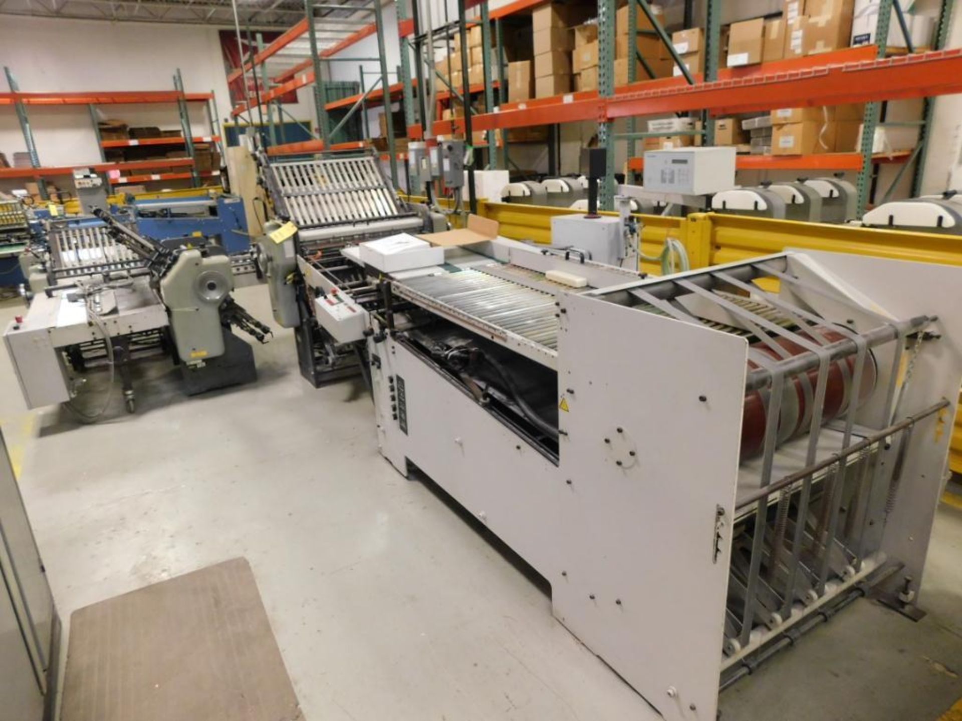 LOT: HEIDELBERG Series 1430B 16-Page Continuous Feed Folder Consisting Of: HEIDELBERG Model 1430B-C-