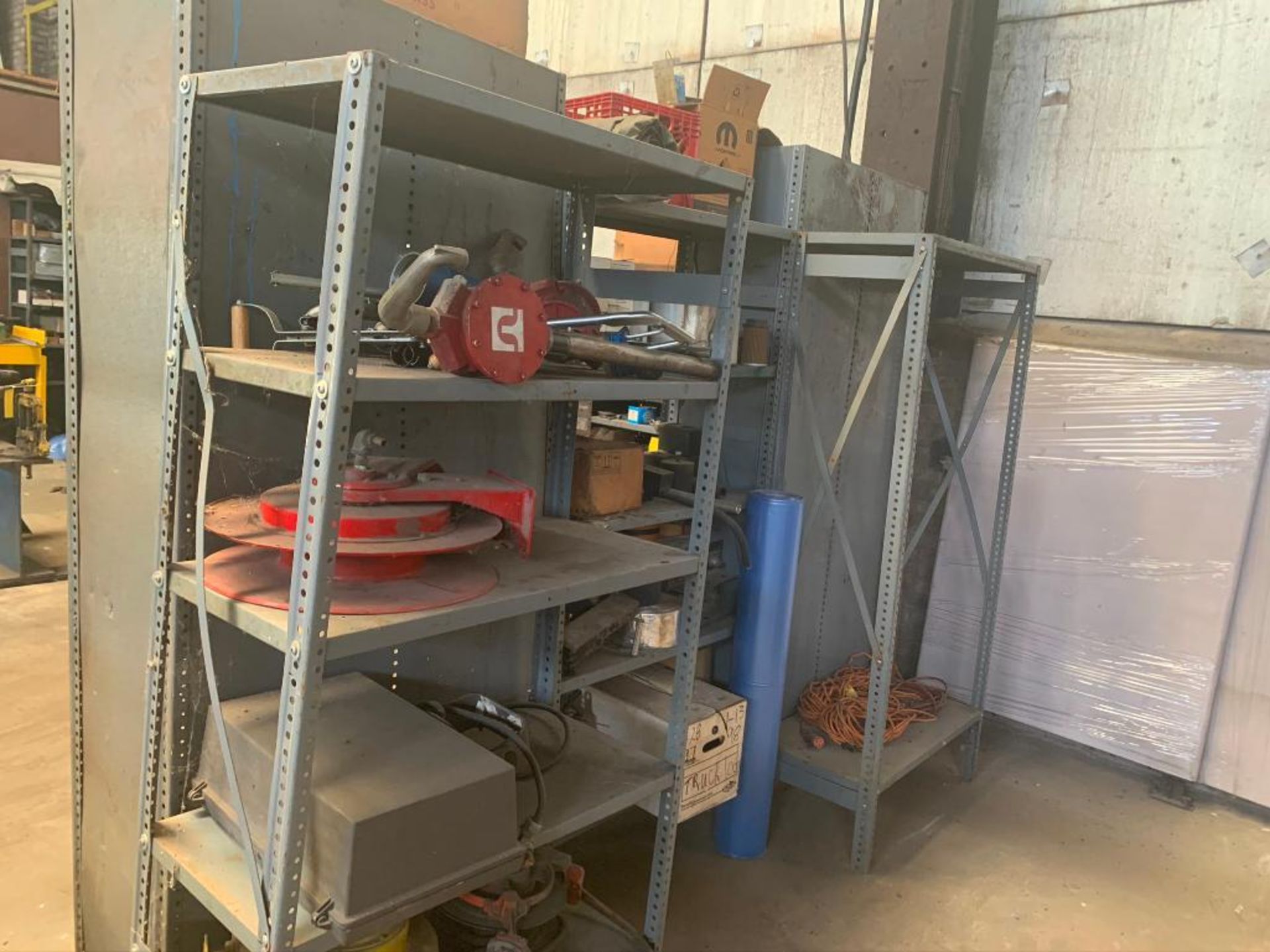 LOT: (5) Shelving Units, with Contents - Image 4 of 4