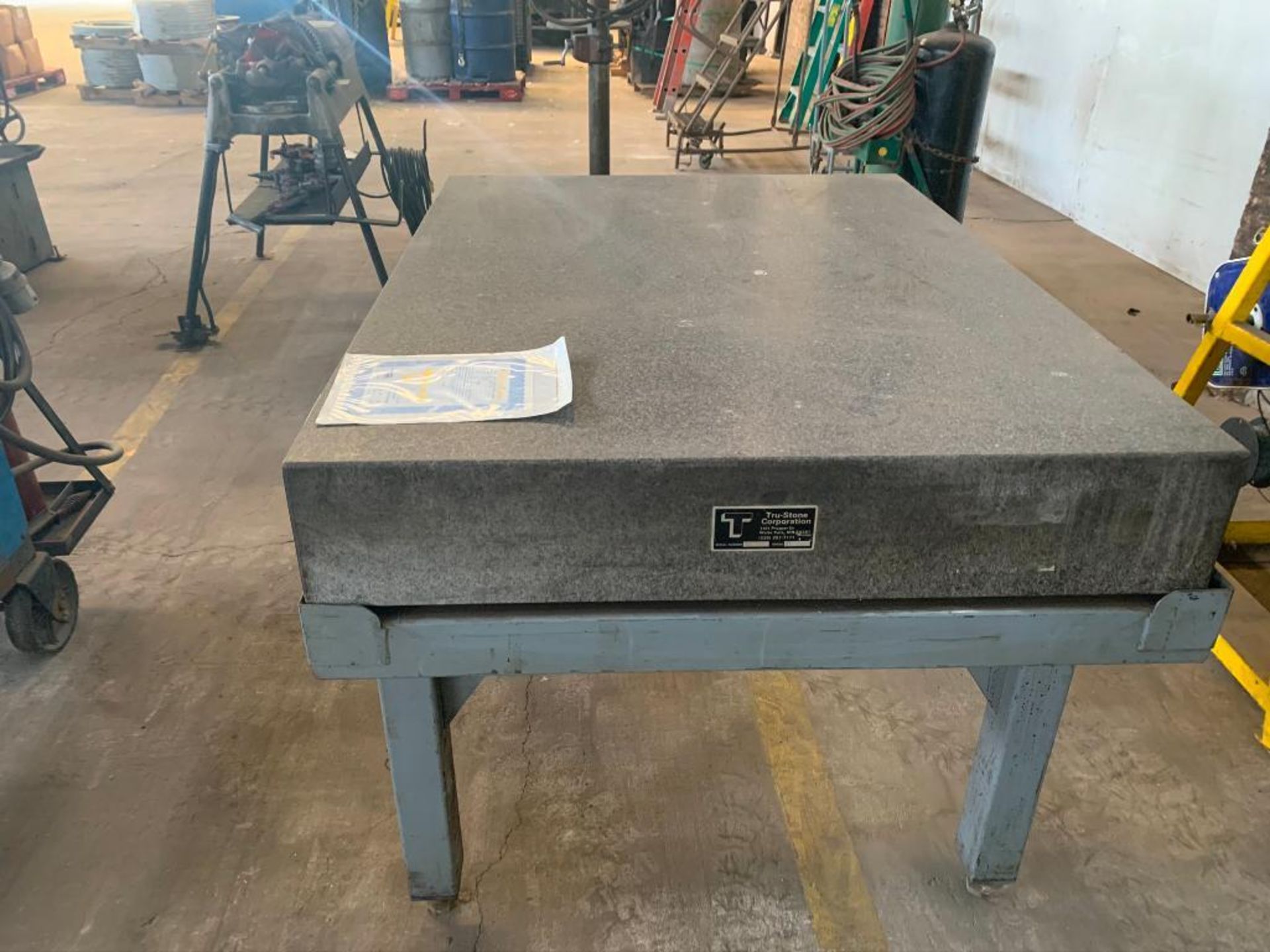 36 in. x 48 in x 6 in. Granite Top Table