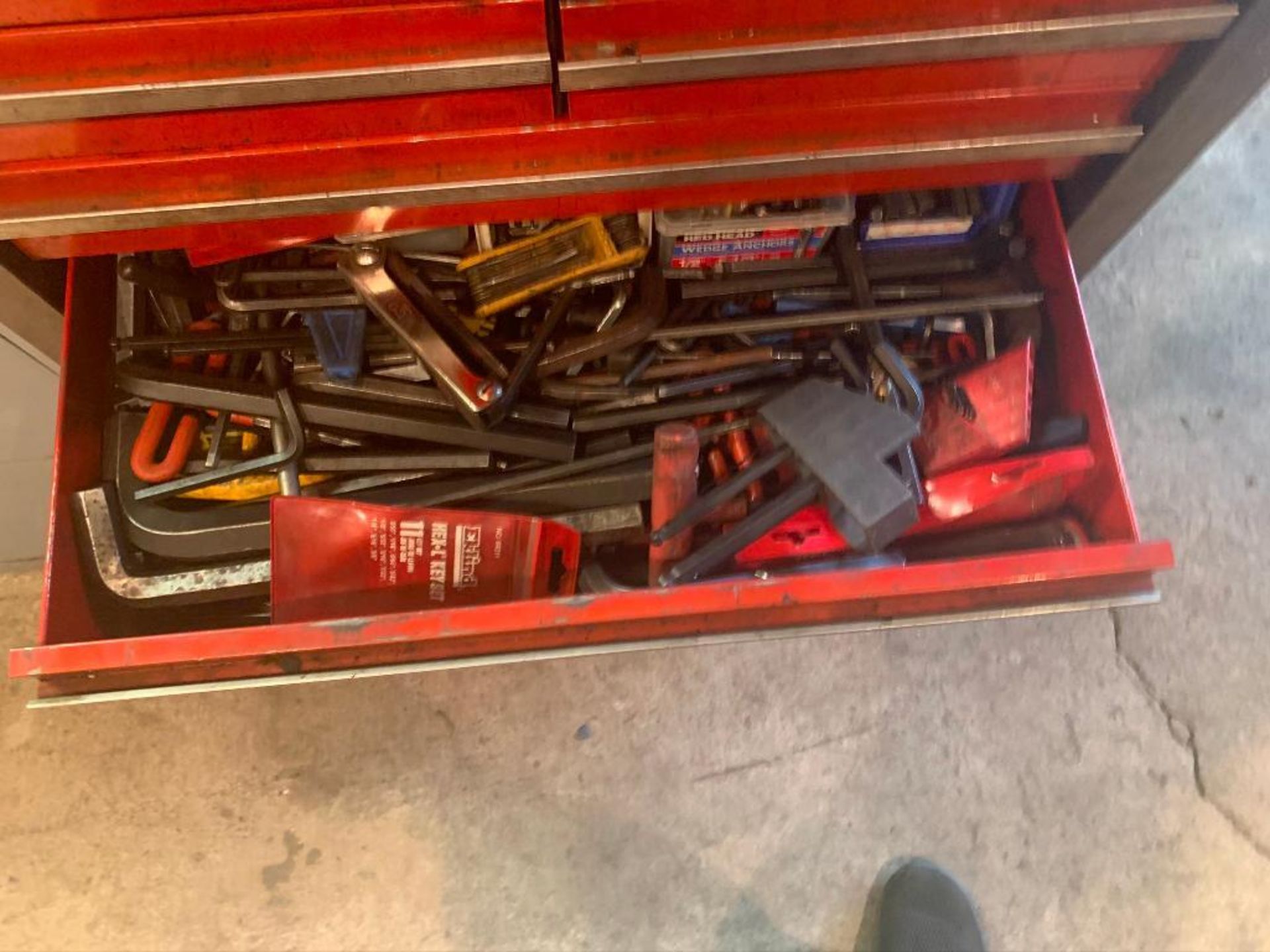 LOT: Craftsman Tool Bench, with Contents - Image 5 of 6