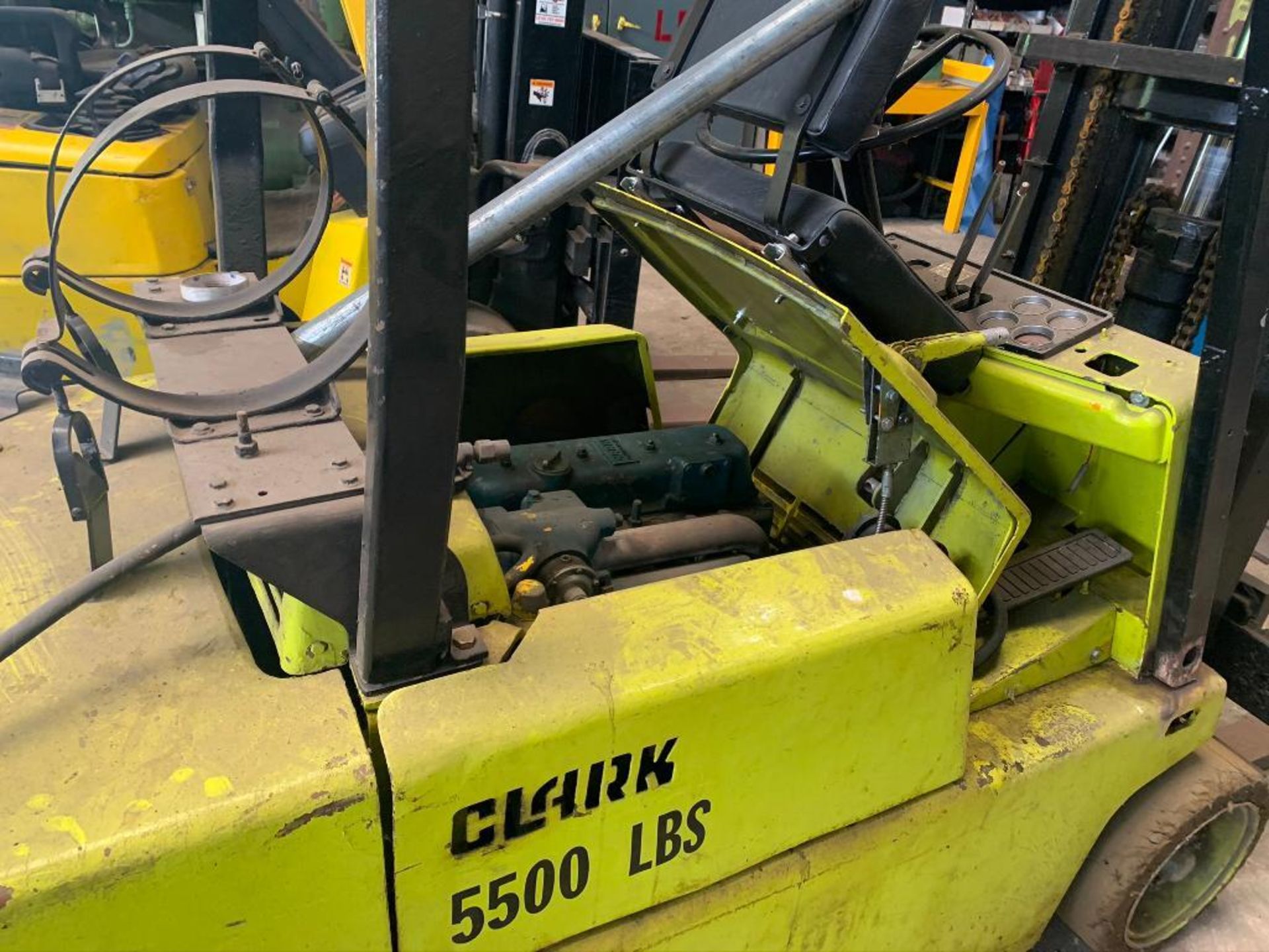 Clark 5500 lb. Forklift (not running) - Image 2 of 3