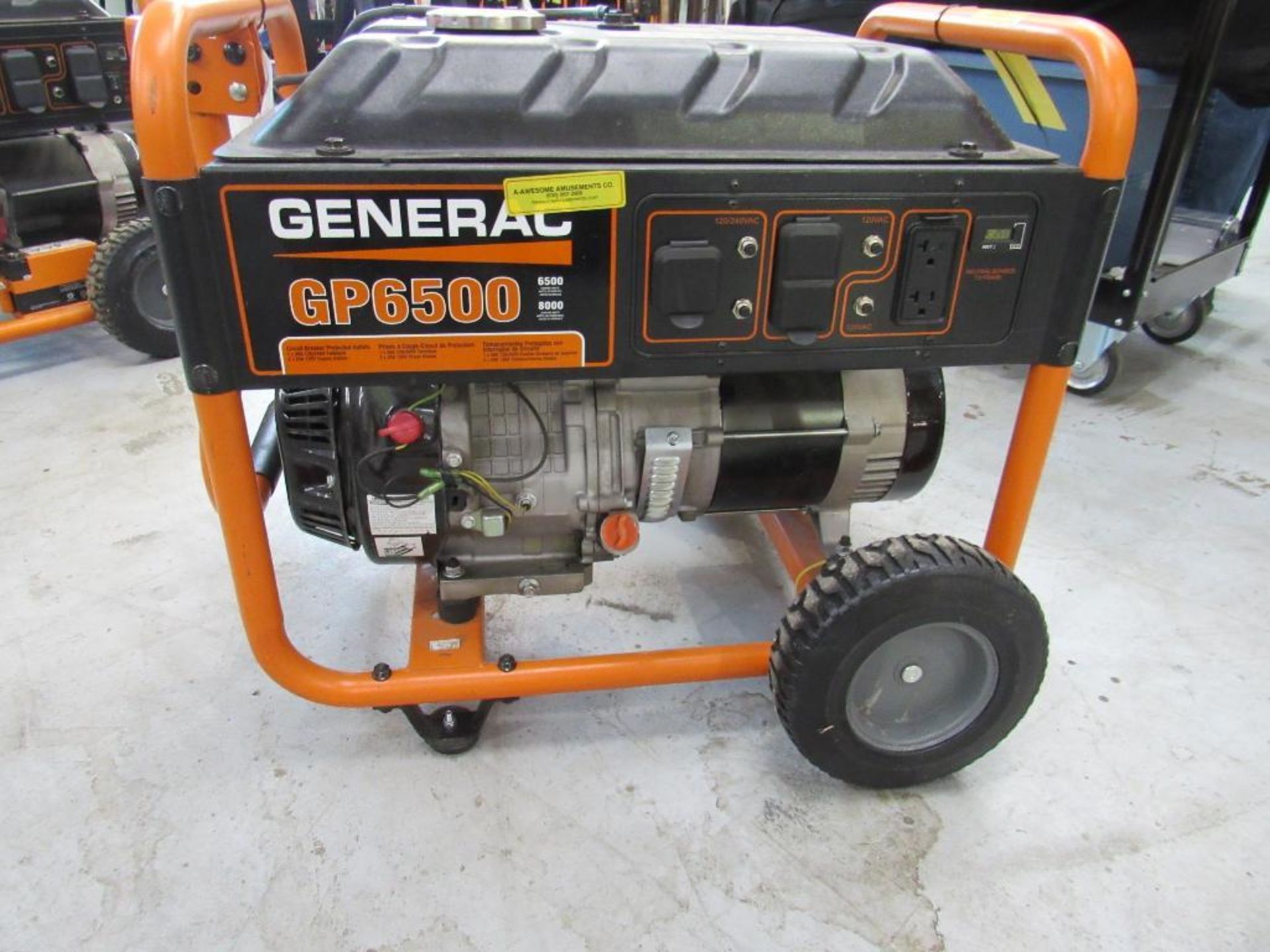 6500 Watt Generator