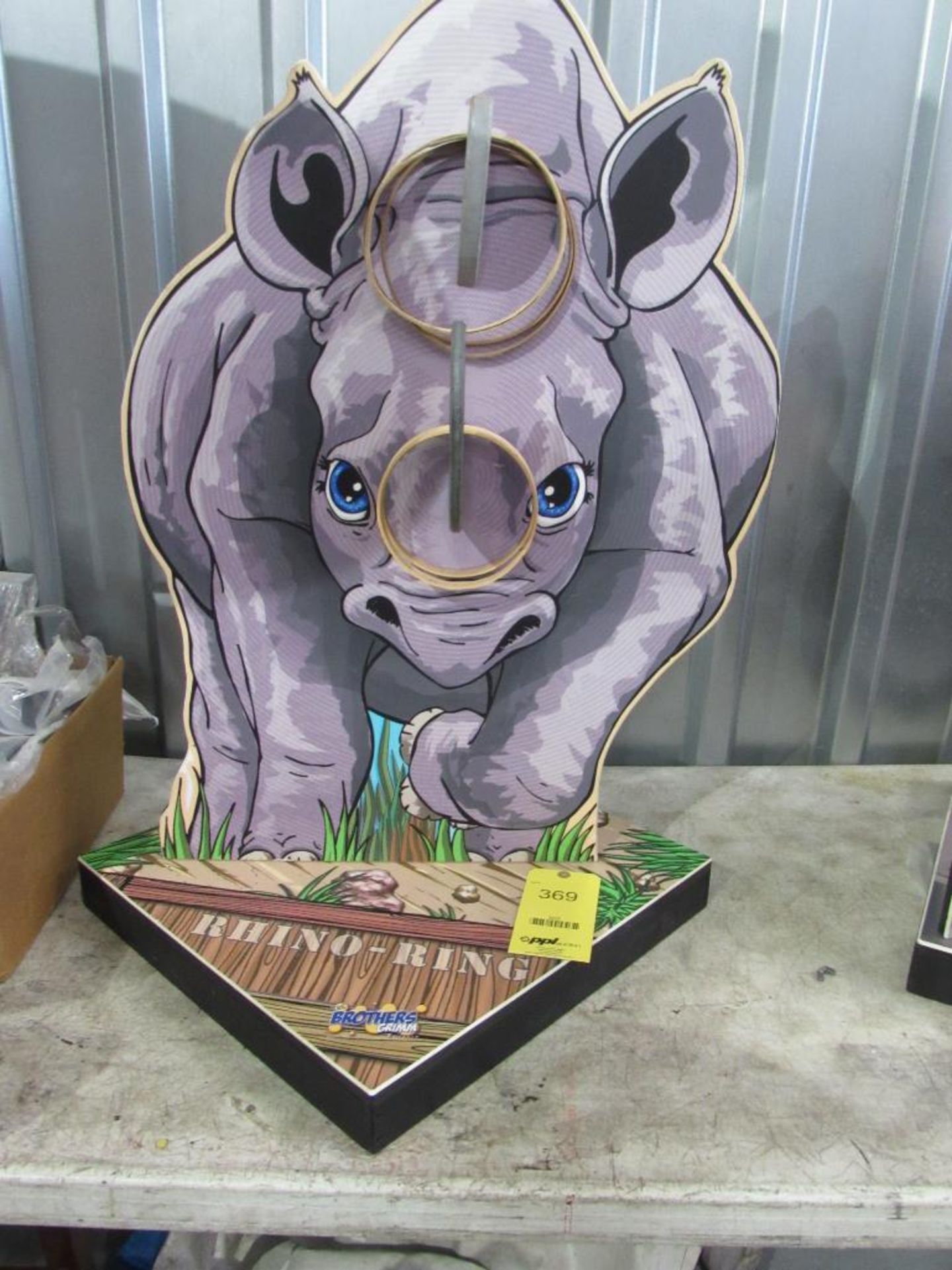 Wooden Games Rhino Ring Toss