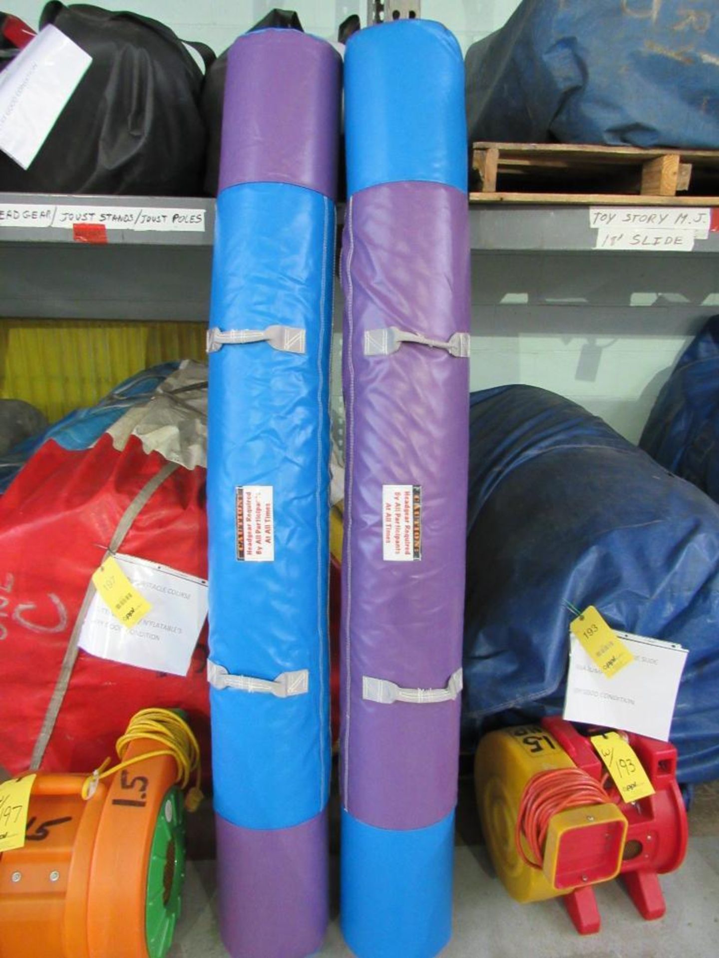 LOT: (2) Joust Poles