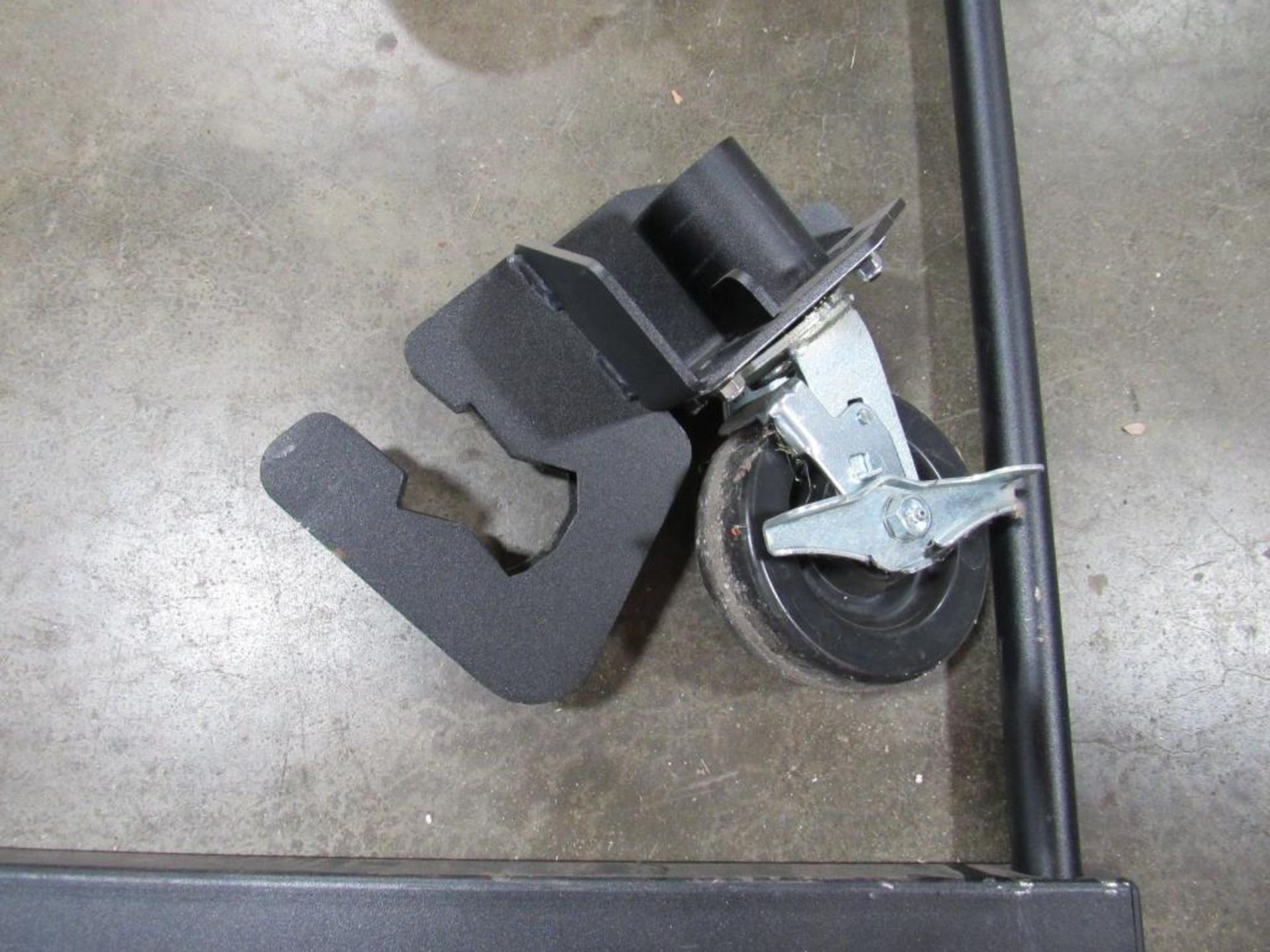 Handle and Wheels for Large WEGNER Stage Cart - Image 3 of 4