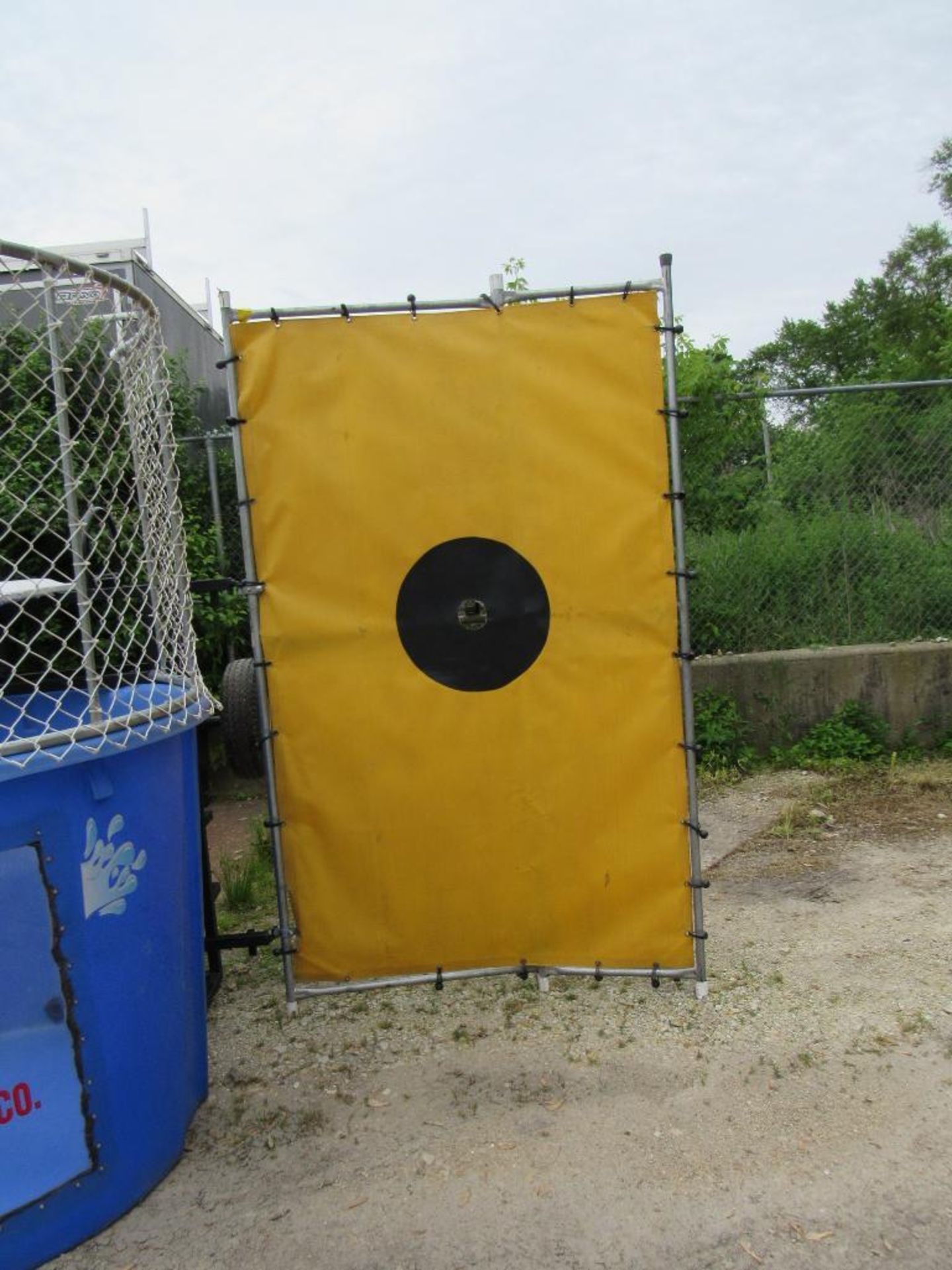 Dunk Tank Trailer mounted - includes bucket of balls, target and activation arm. See Lot 24A Misc. D - Image 2 of 4