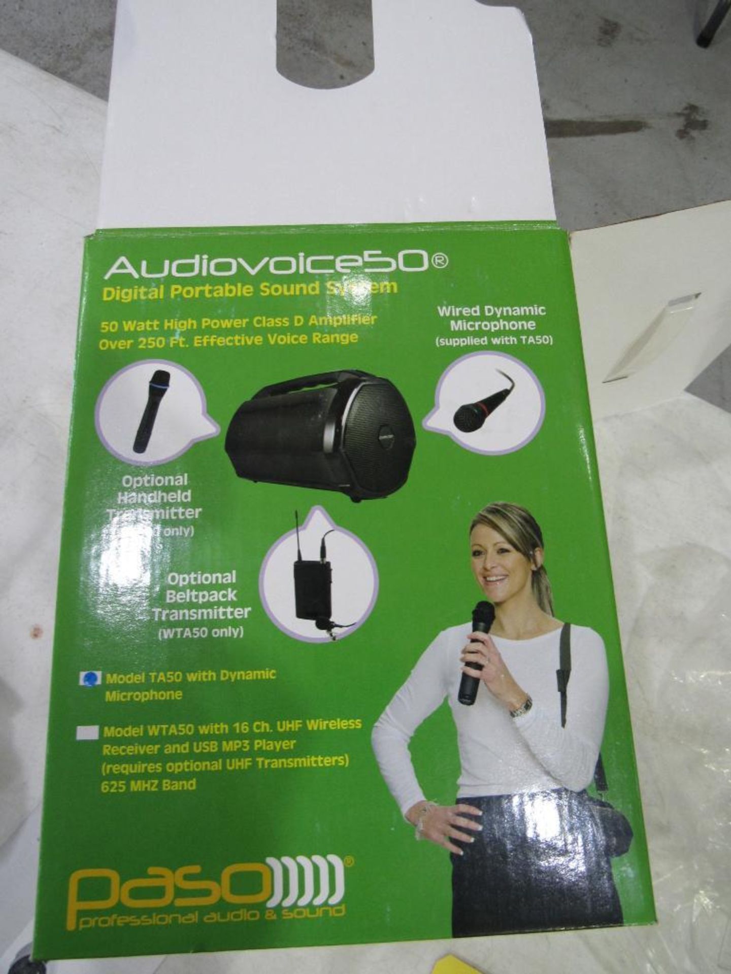 Audio Voice 50 Digital Portable Sound System TA50 - Image 4 of 4