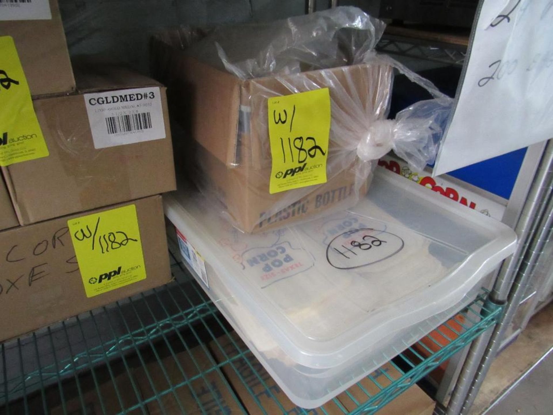 LOT: Popcorn Supplies, (11) Cases Popcorn, (3000) Bags, Popcorn Boxes - Image 8 of 8