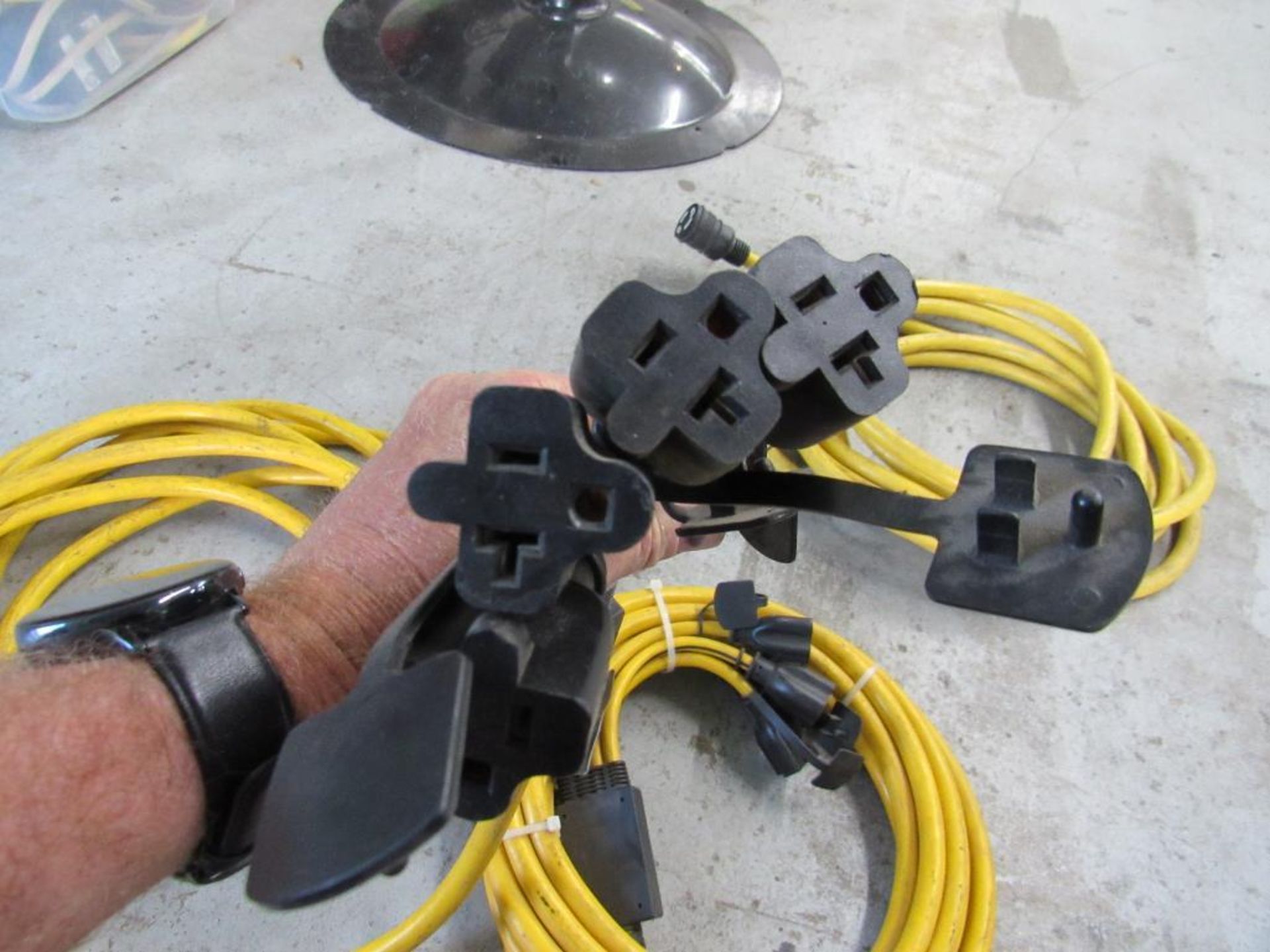 LOT: (2) 30 amp Twist Lock Generator Cords - Image 2 of 5