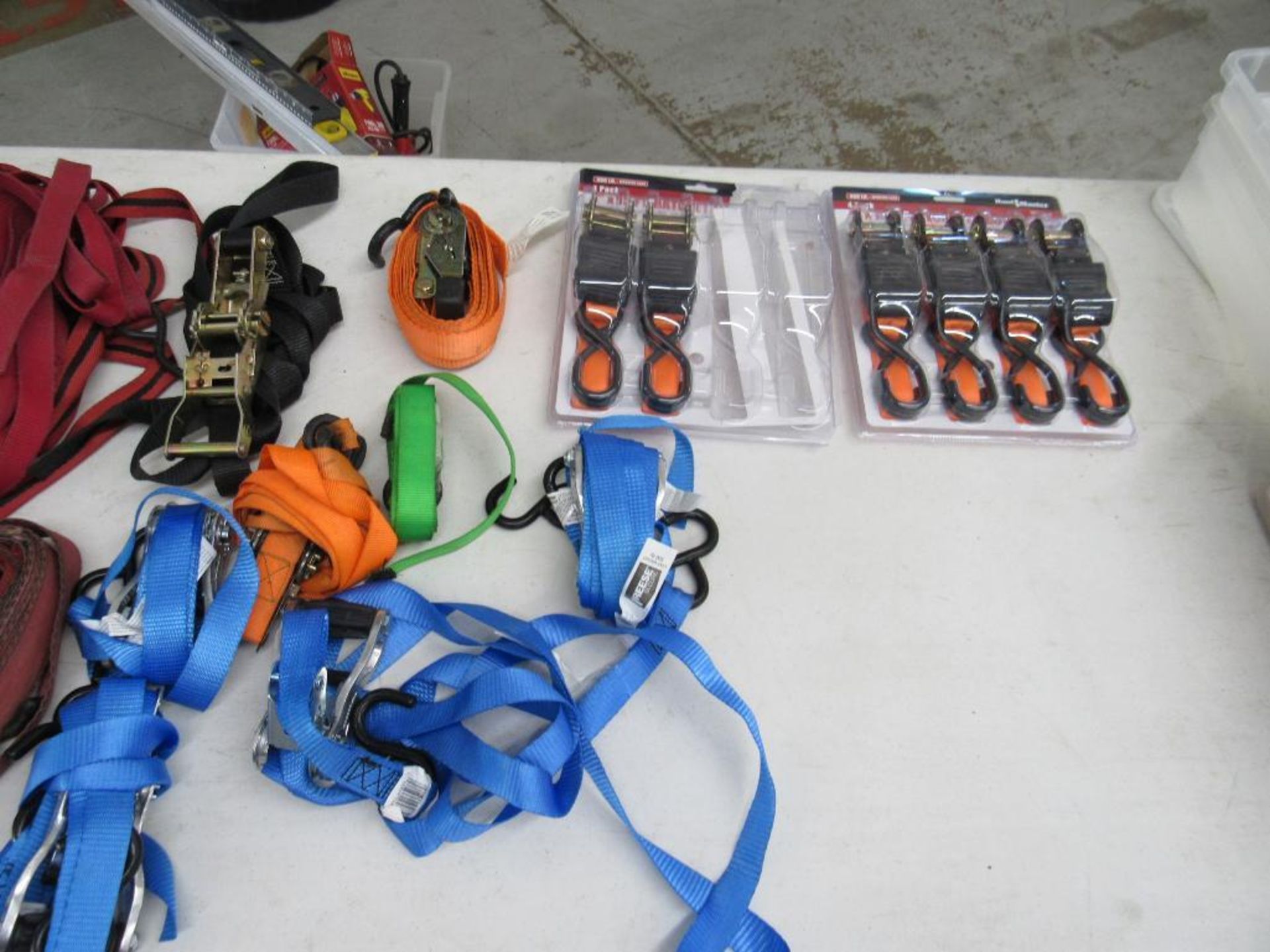 LOT: Misc. Rachet Straps, Carabiners and Quick Clips - Image 3 of 4