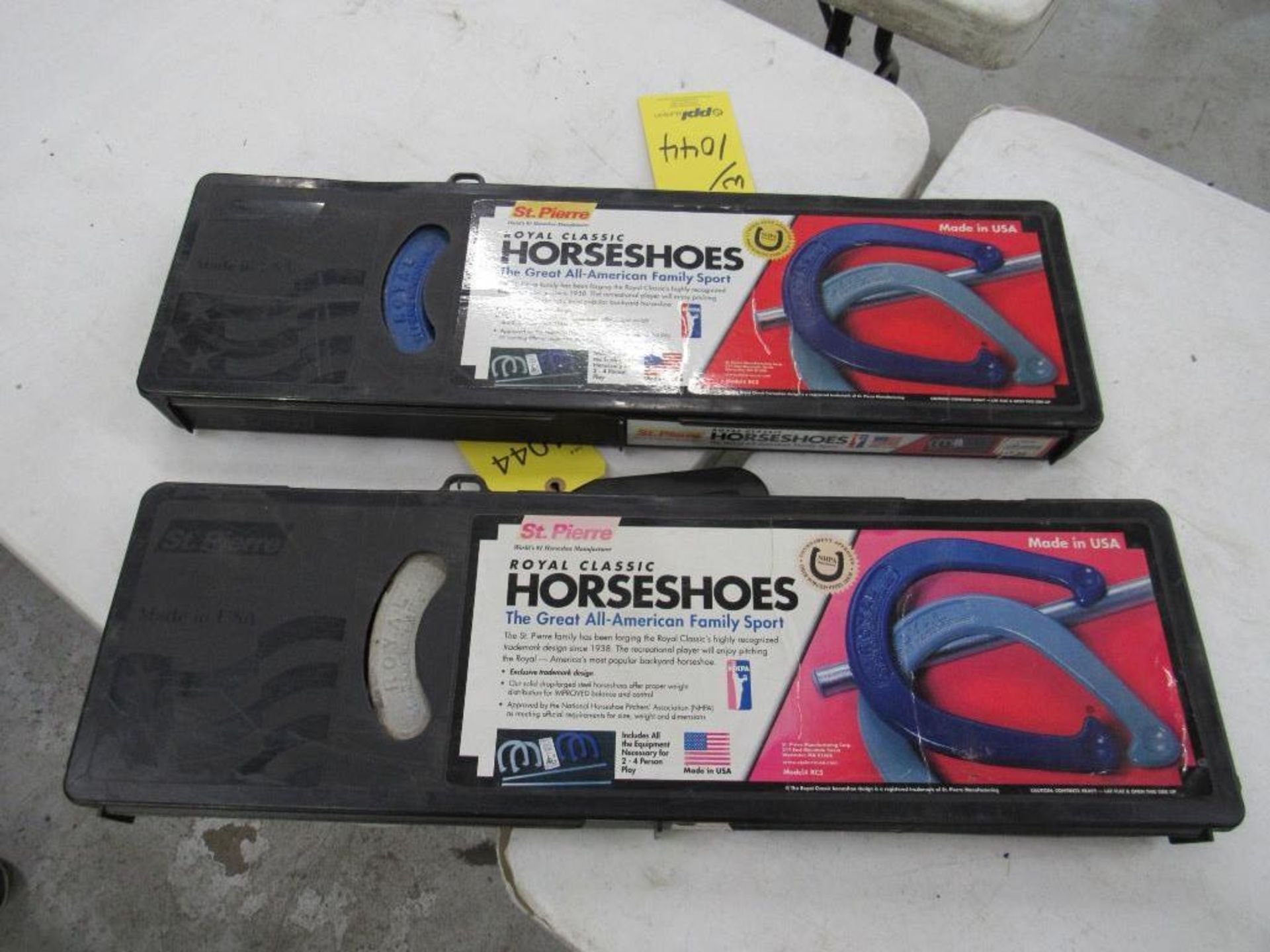 LOT: (2) ROYAL CLASSIC Horseshoe Sets