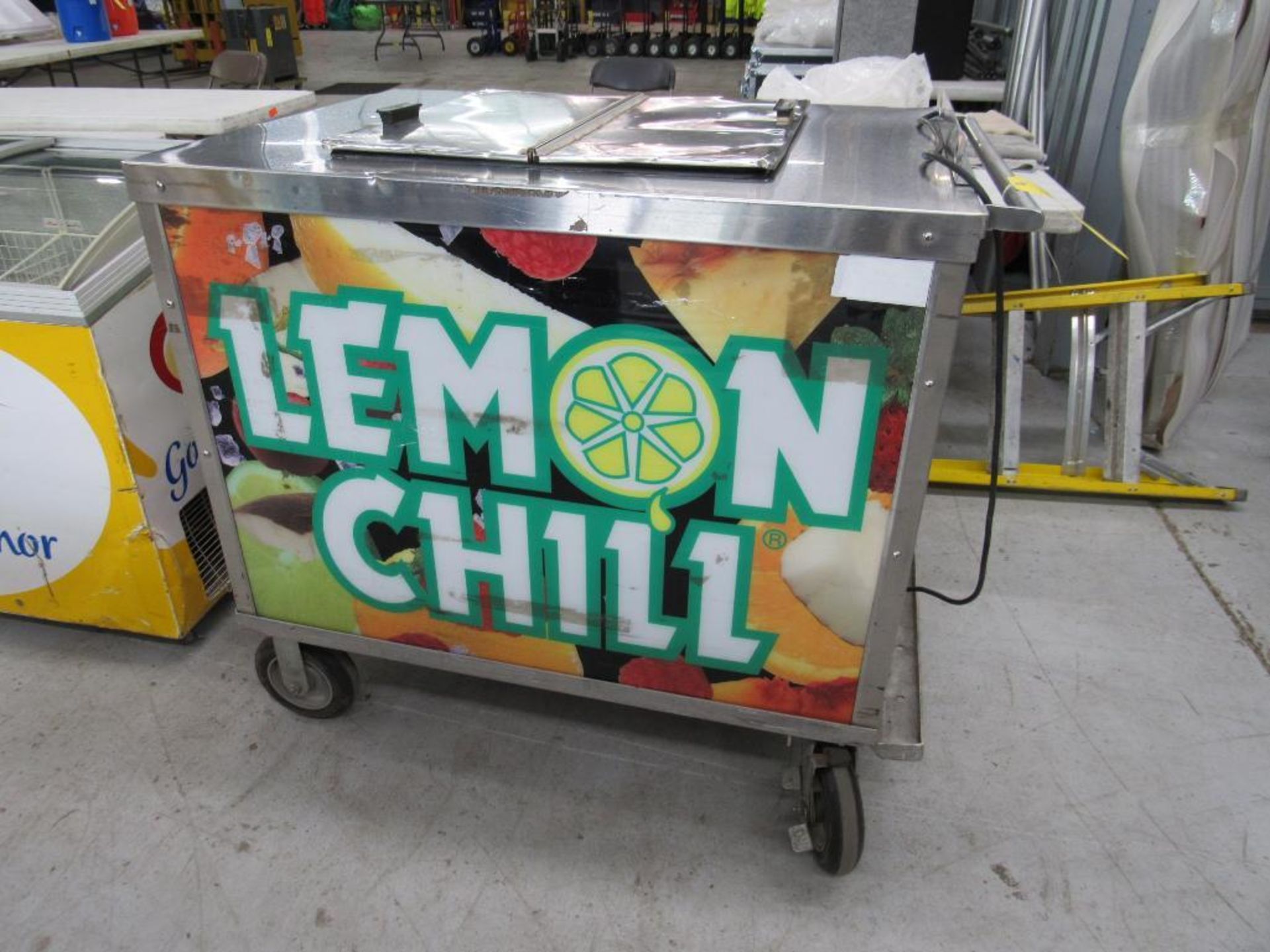 Lemon Chill Ice Cream Cart on Wheels