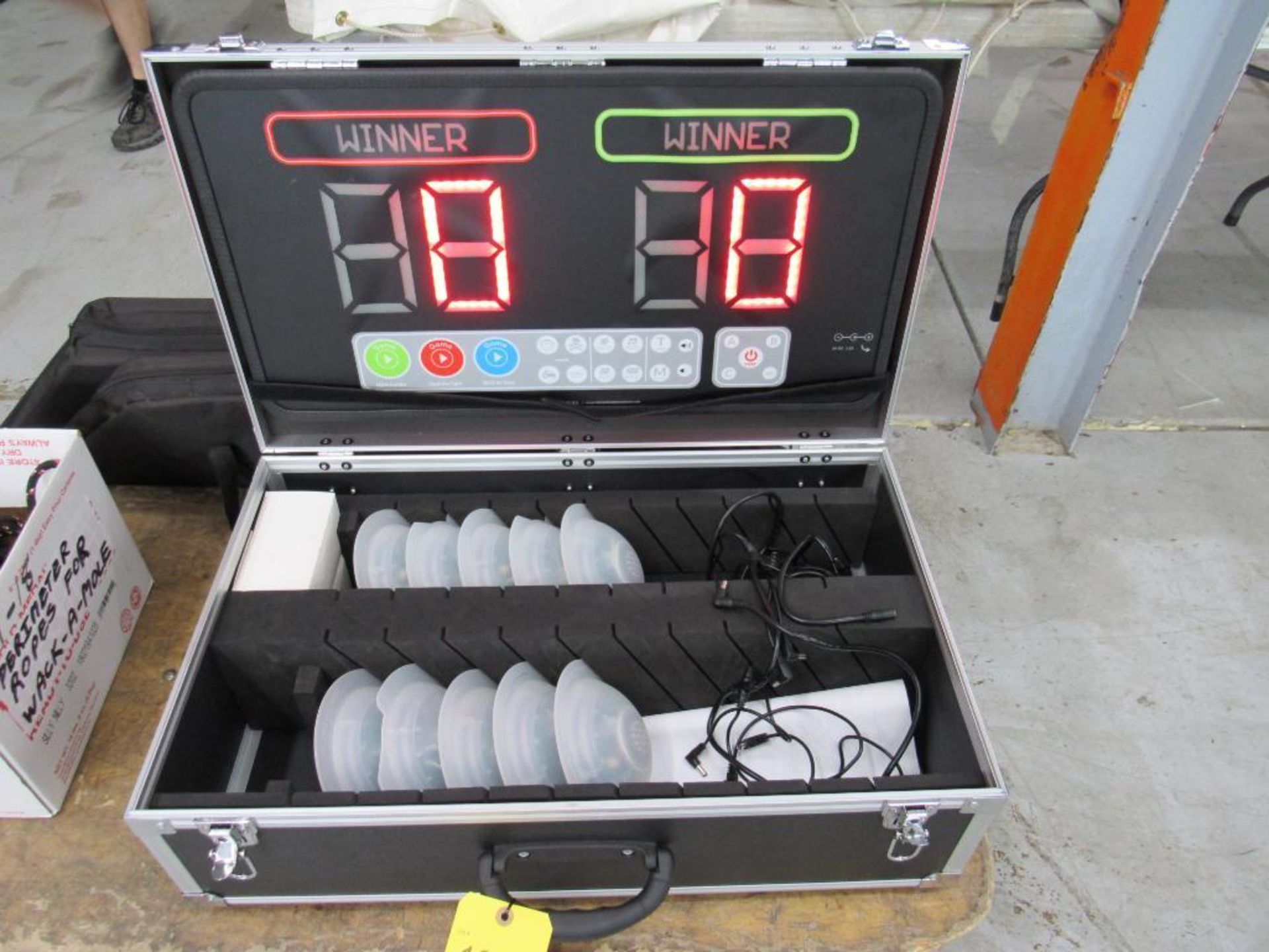 Electronic Interactive Play System, (10) Cones and Scoreboard