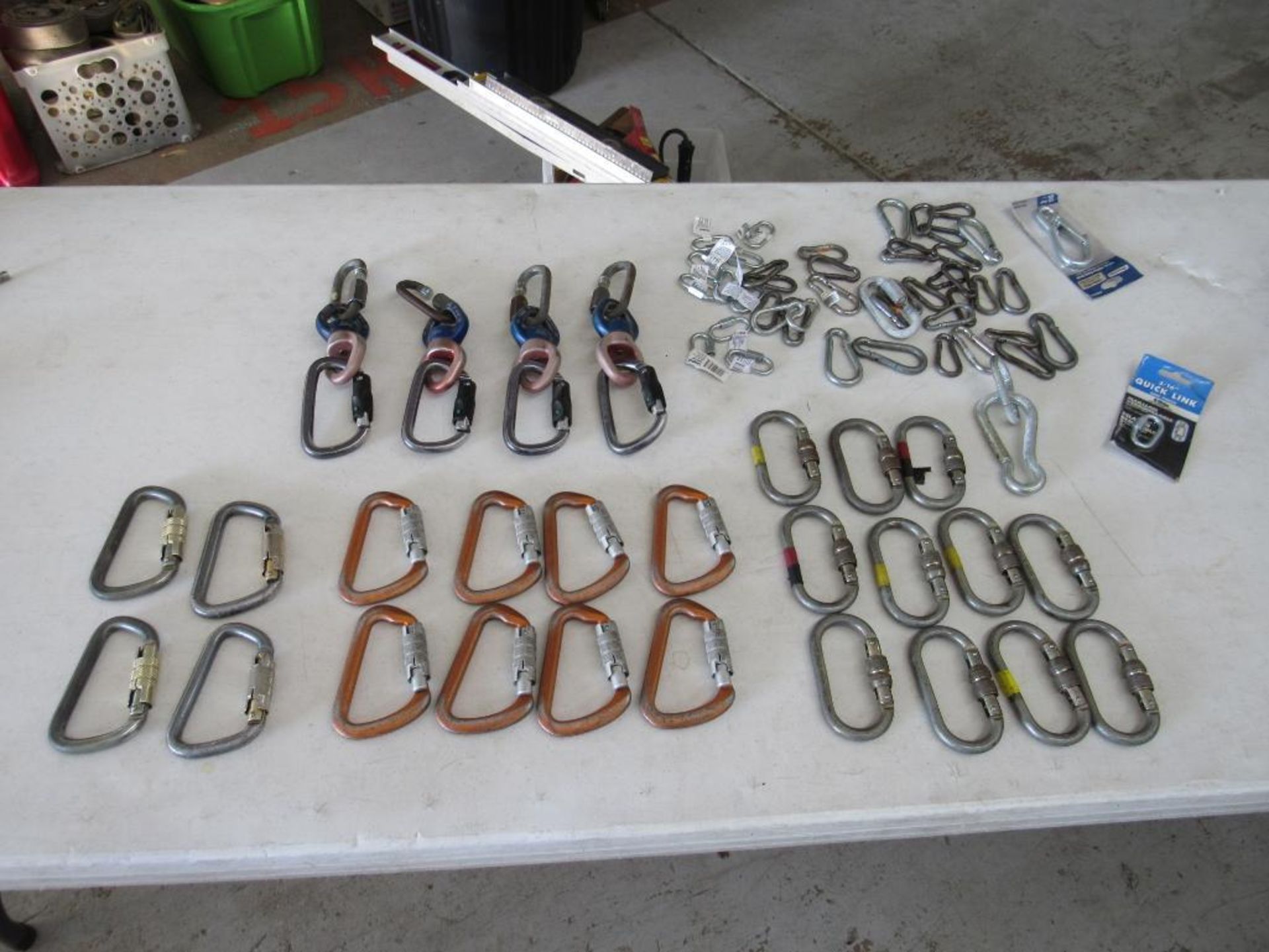 LOT: Misc. Carabiners and Quick Clips