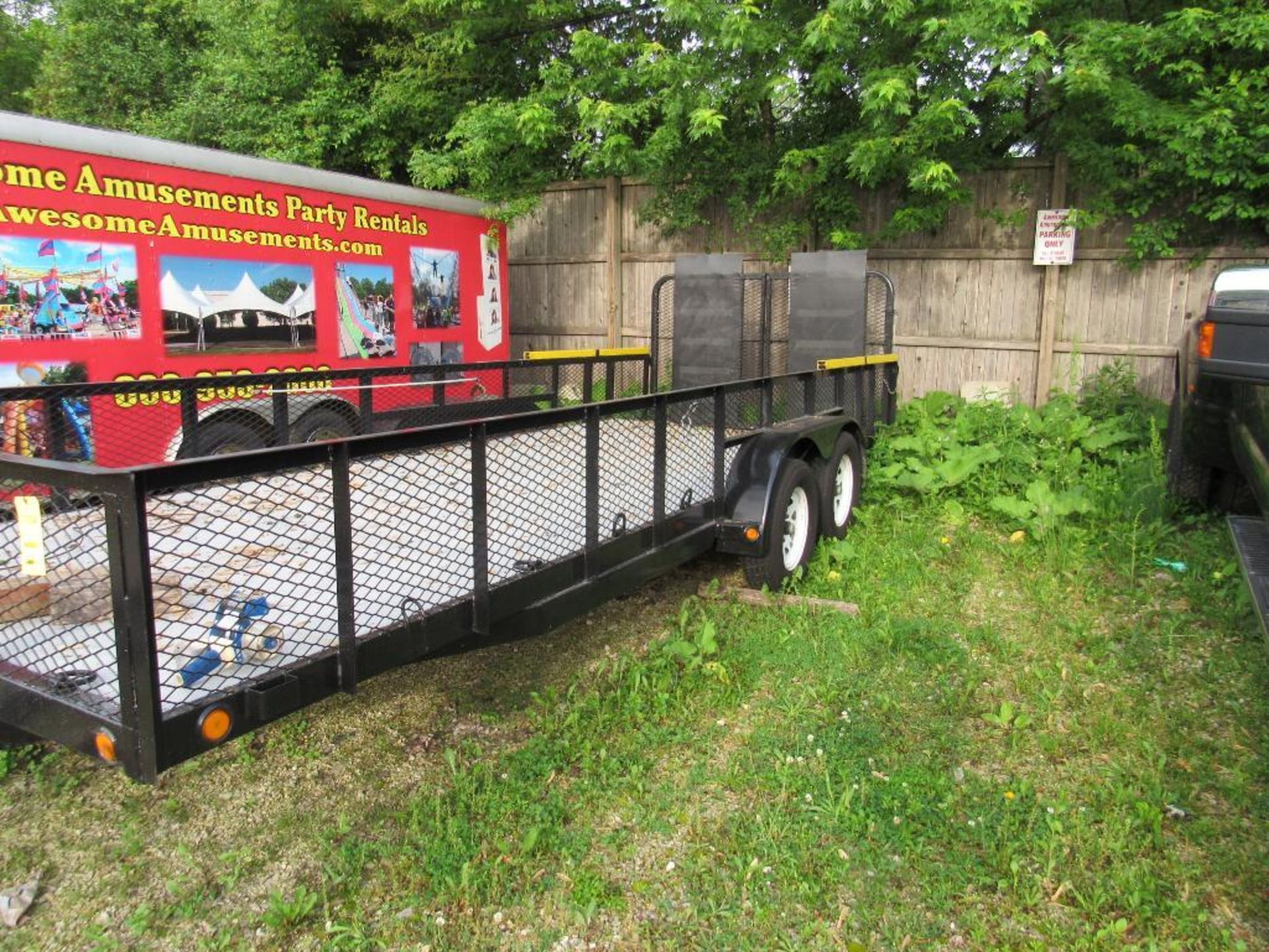 20 ft. Flatbed Trailer, 7000 GTW Dual Axel - Image 3 of 5
