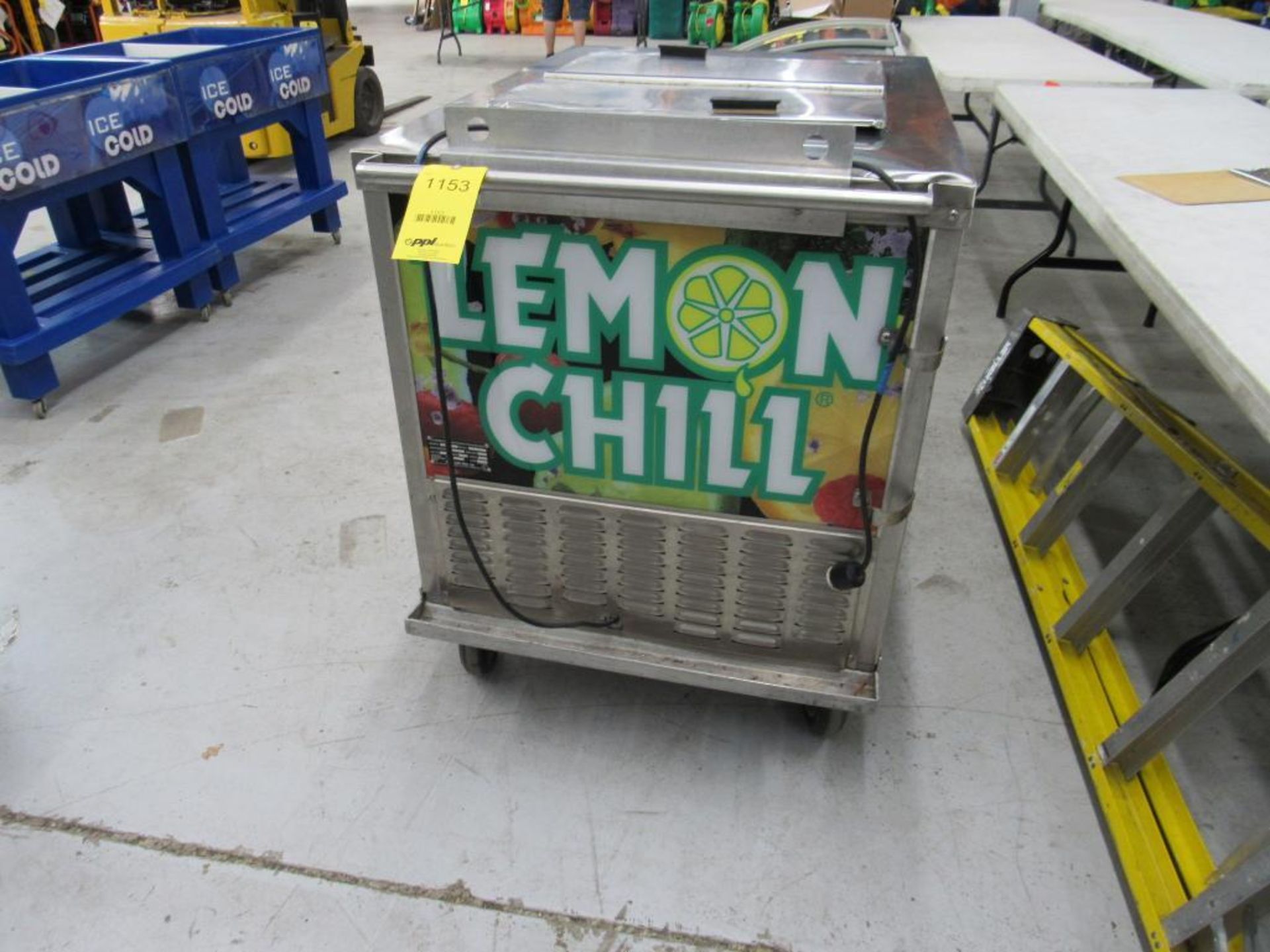 Lemon Chill Ice Cream Cart on Wheels - Image 4 of 4