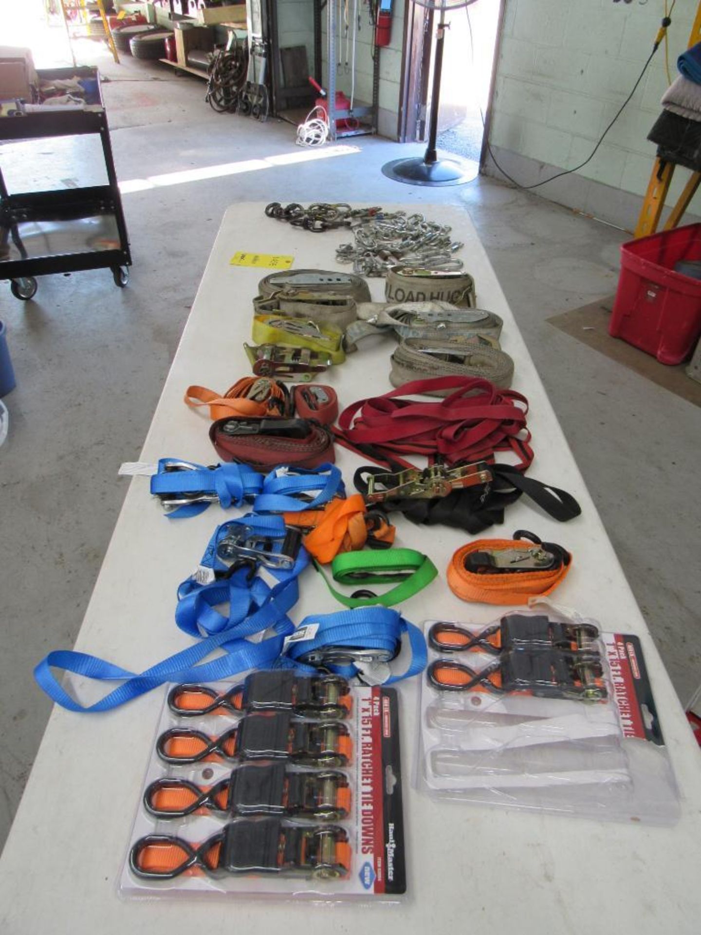 LOT: Misc. Rachet Straps, Carabiners and Quick Clips - Image 4 of 4