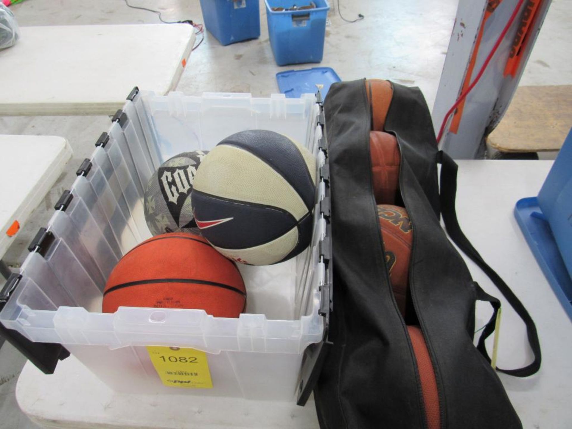 LOT: (7) Assorted Regulation Size Basketballs