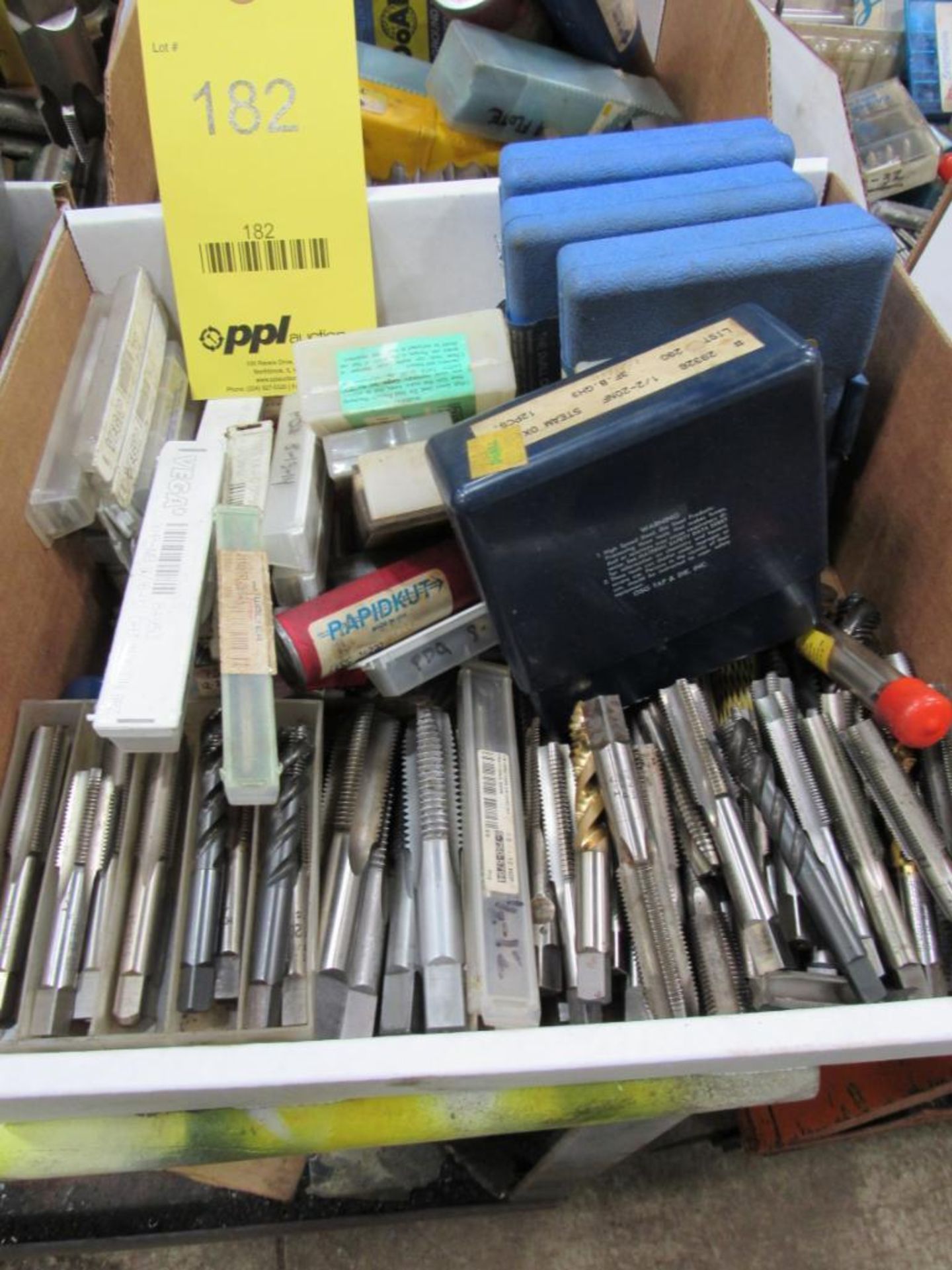 LOT: Assorted Taps in (1) Box
