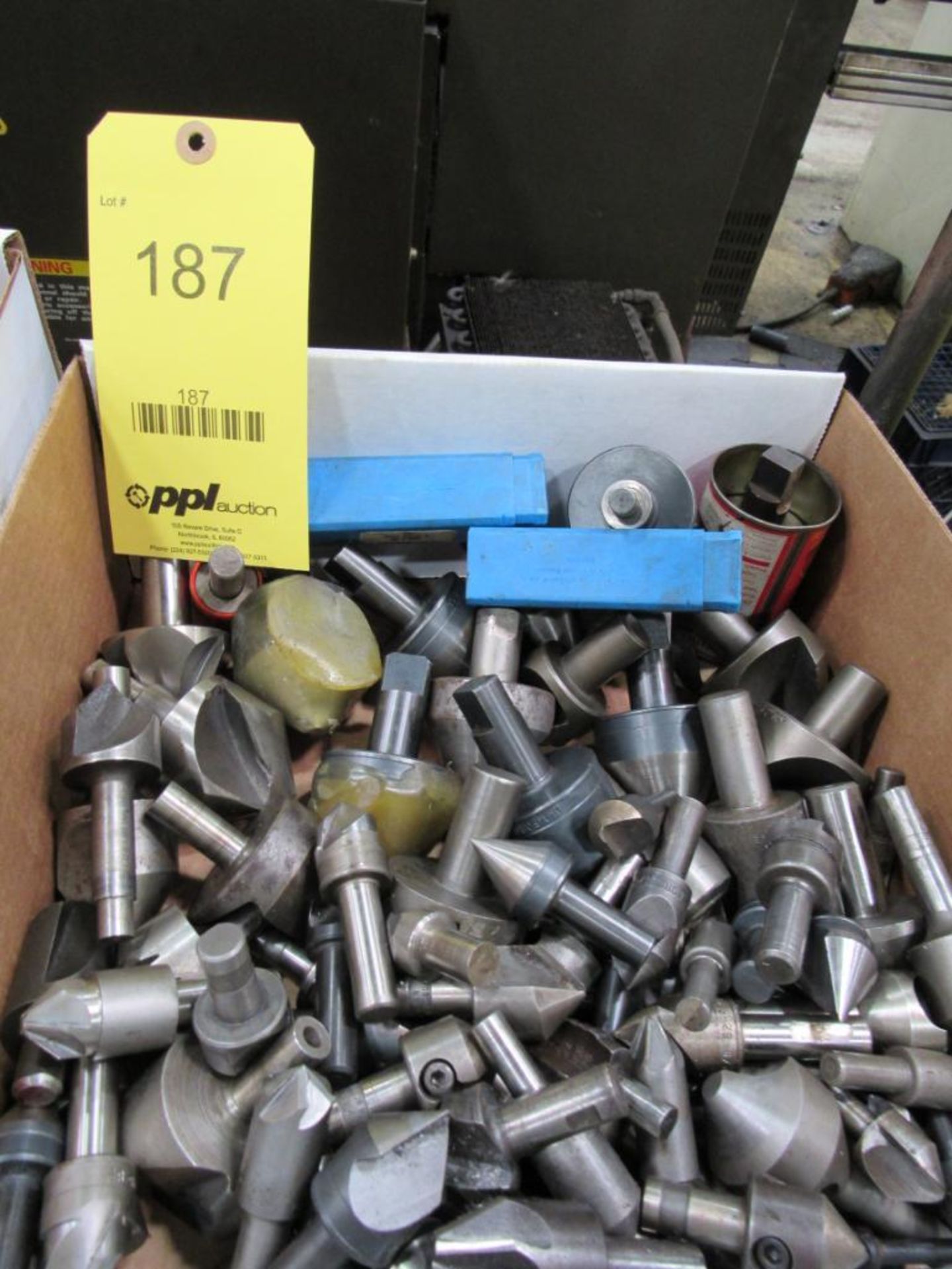 LOT: Assorted Chamfering Tools in (1) Box