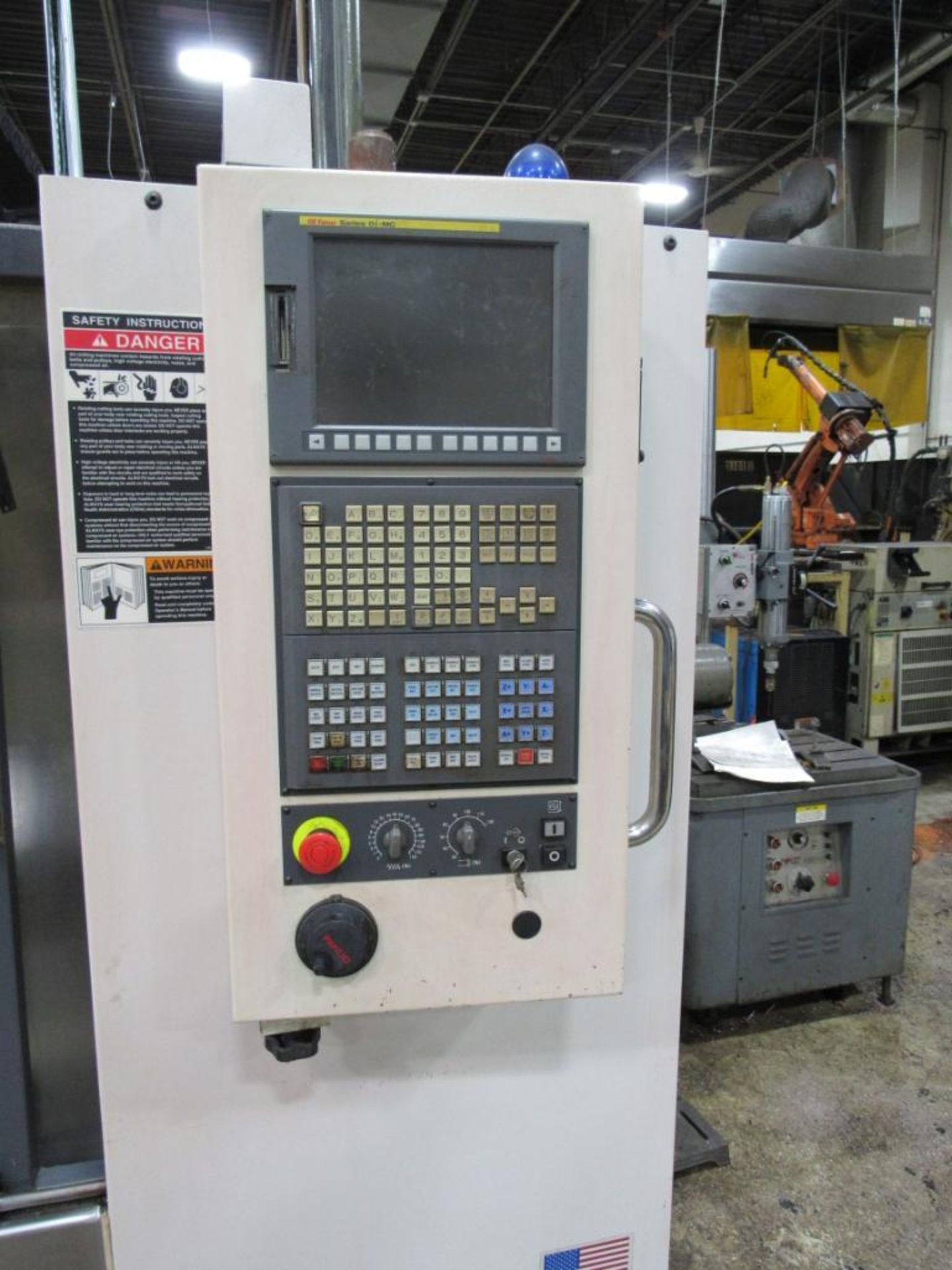 Mag Fadal CNC Vertical Machining Center Model VMC 4020FX, S/N 012007091158 (2007), 24-Position ATC, - Image 3 of 5