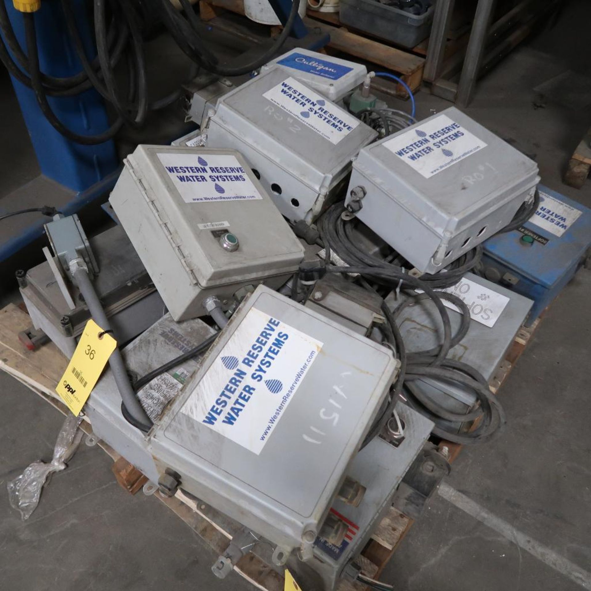 LOT: Assorted PCV Control Boxes on (1) Pallet