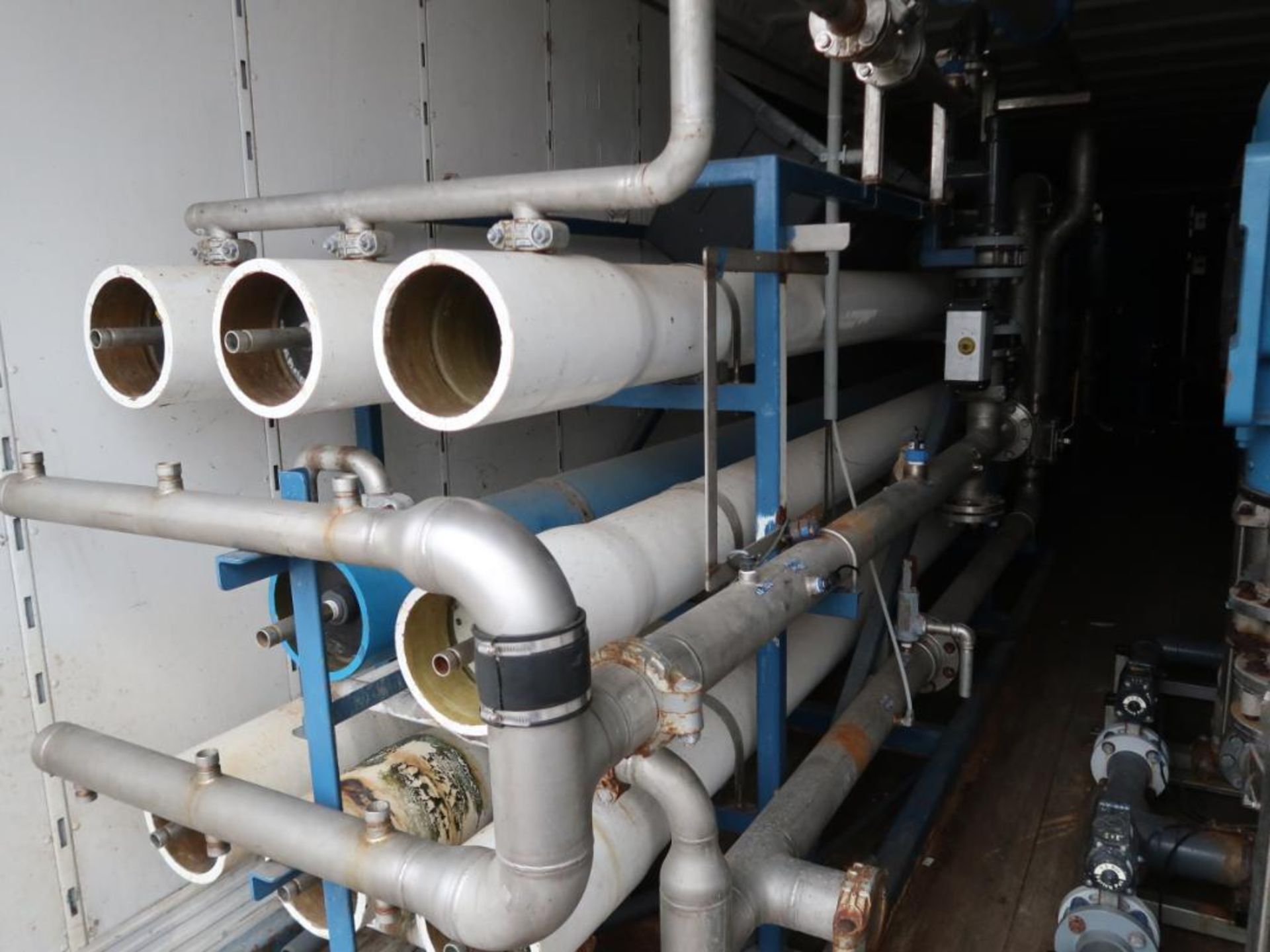 LOT: 53 ft. 2006 STRICK Mobile RO/MM Filtration Trailer, 180 GPM RO, (2) Grundfos 230 GPM Pumps, MDL
