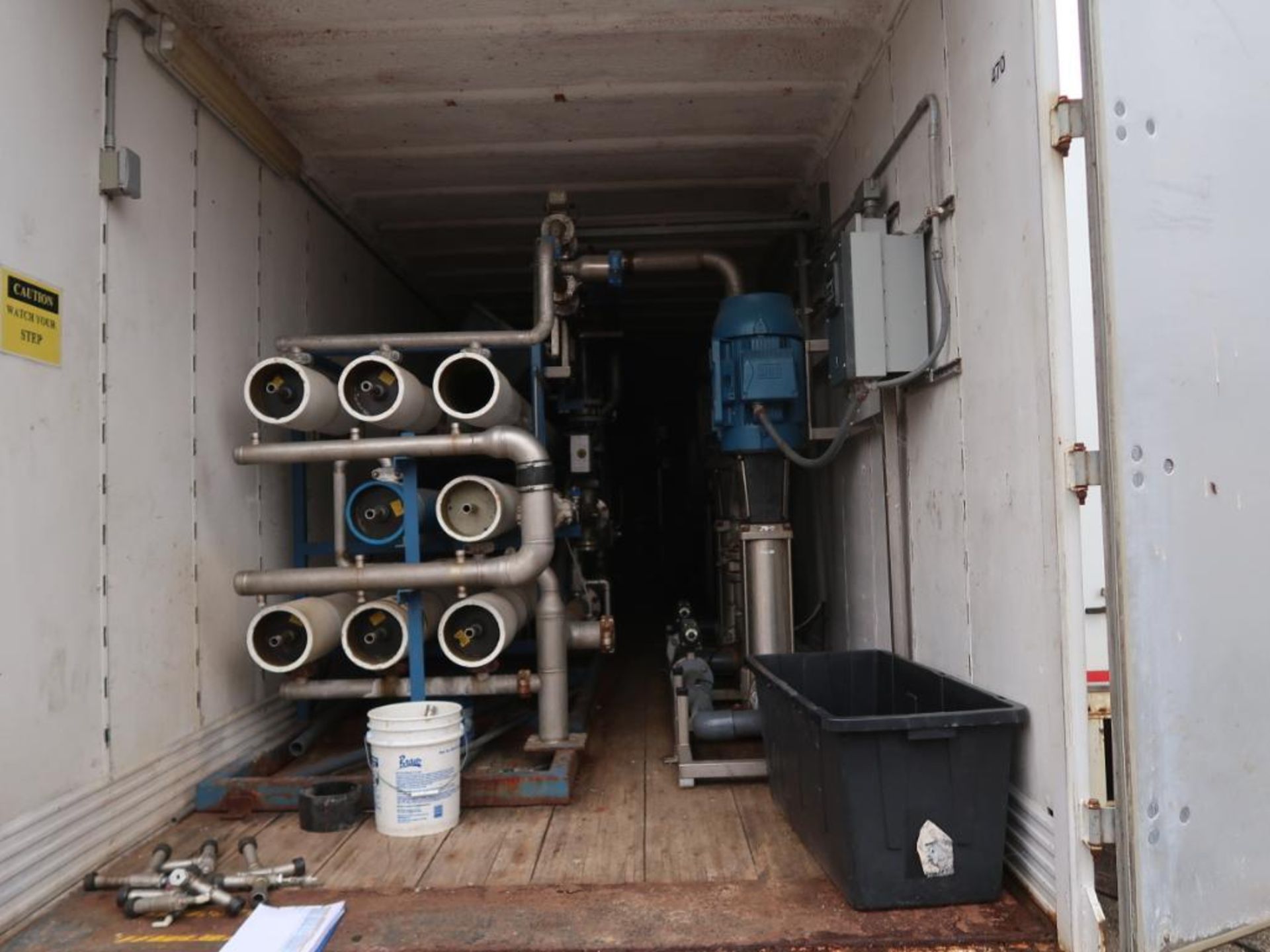 LOT: 53 ft. 2006 STRICK Mobile RO/MM Filtration Trailer, 180 GPM RO, (2) Grundfos 230 GPM Pumps, MDL - Image 19 of 24