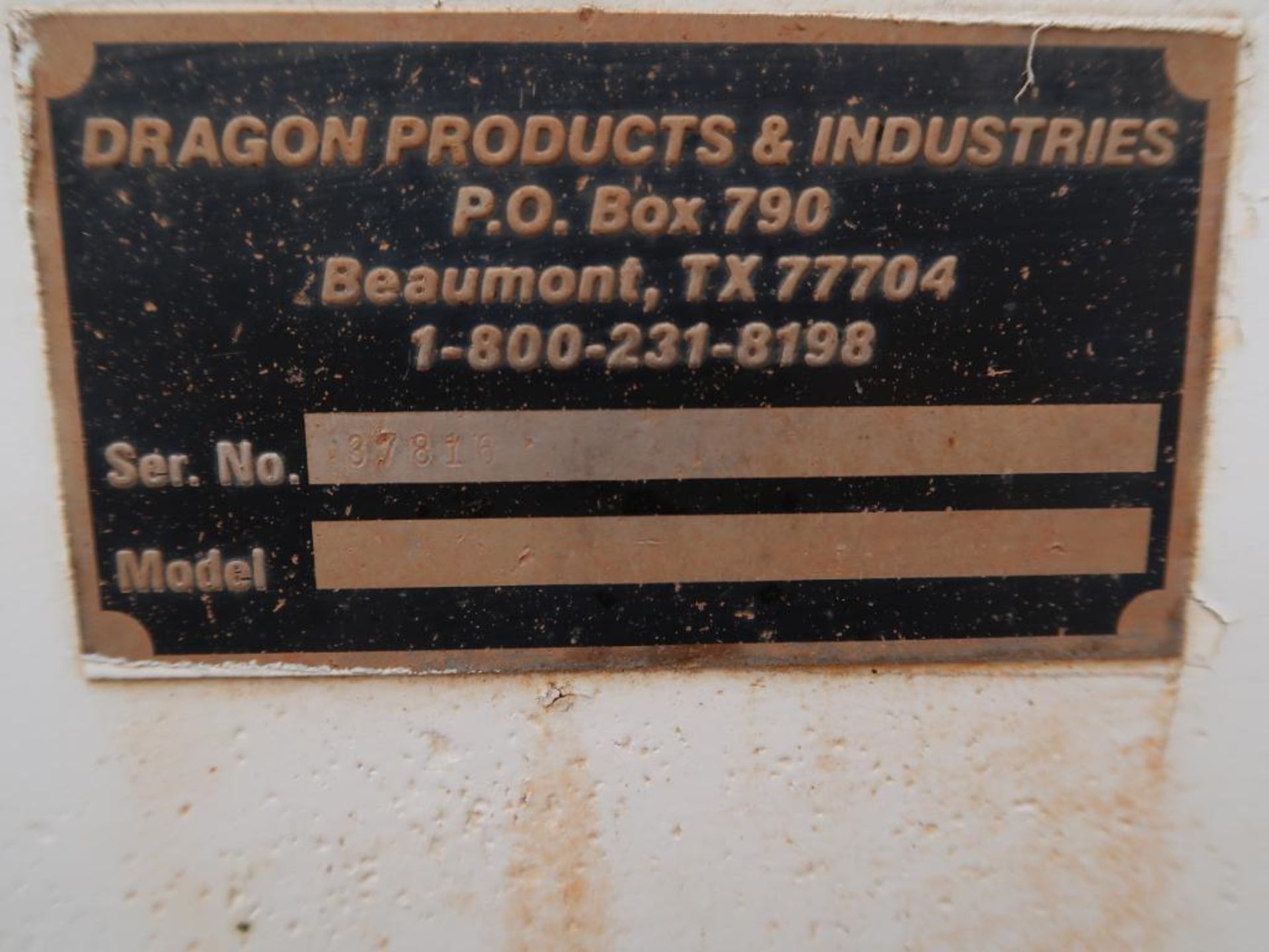 Dragon Vacuum Trailer (AS IS), ID # 37816, 130 BBL, VIN: 1UNST42256L037816, Unit VT15 - Image 7 of 8