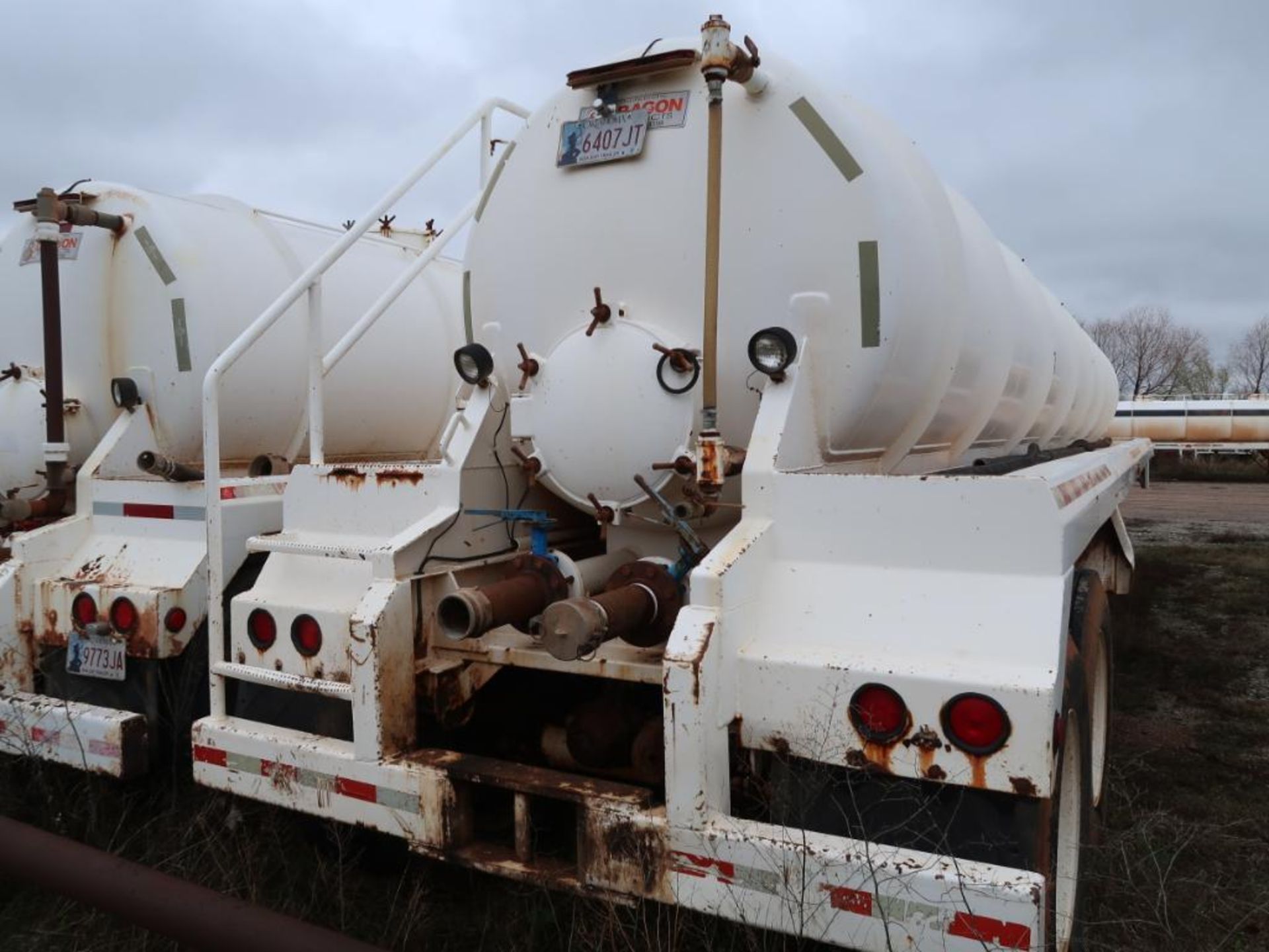 Dragon Vacuum Trailer, 130 BBL, ID # 63972, Unit VT3 - Image 3 of 7