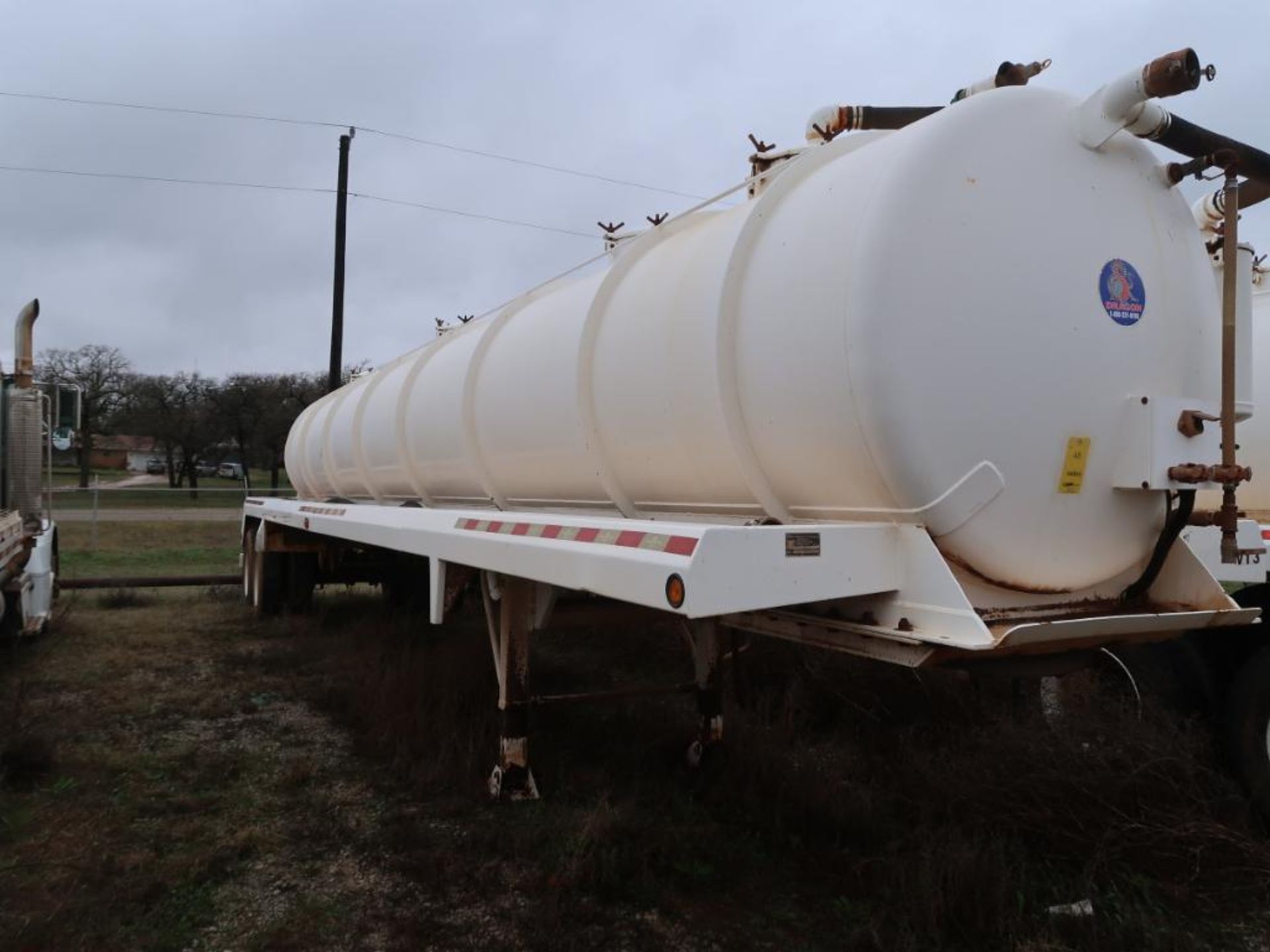 Dragon Vacuum Trailer, 130 BBL, ID # 63972, Unit VT3 - Image 6 of 7