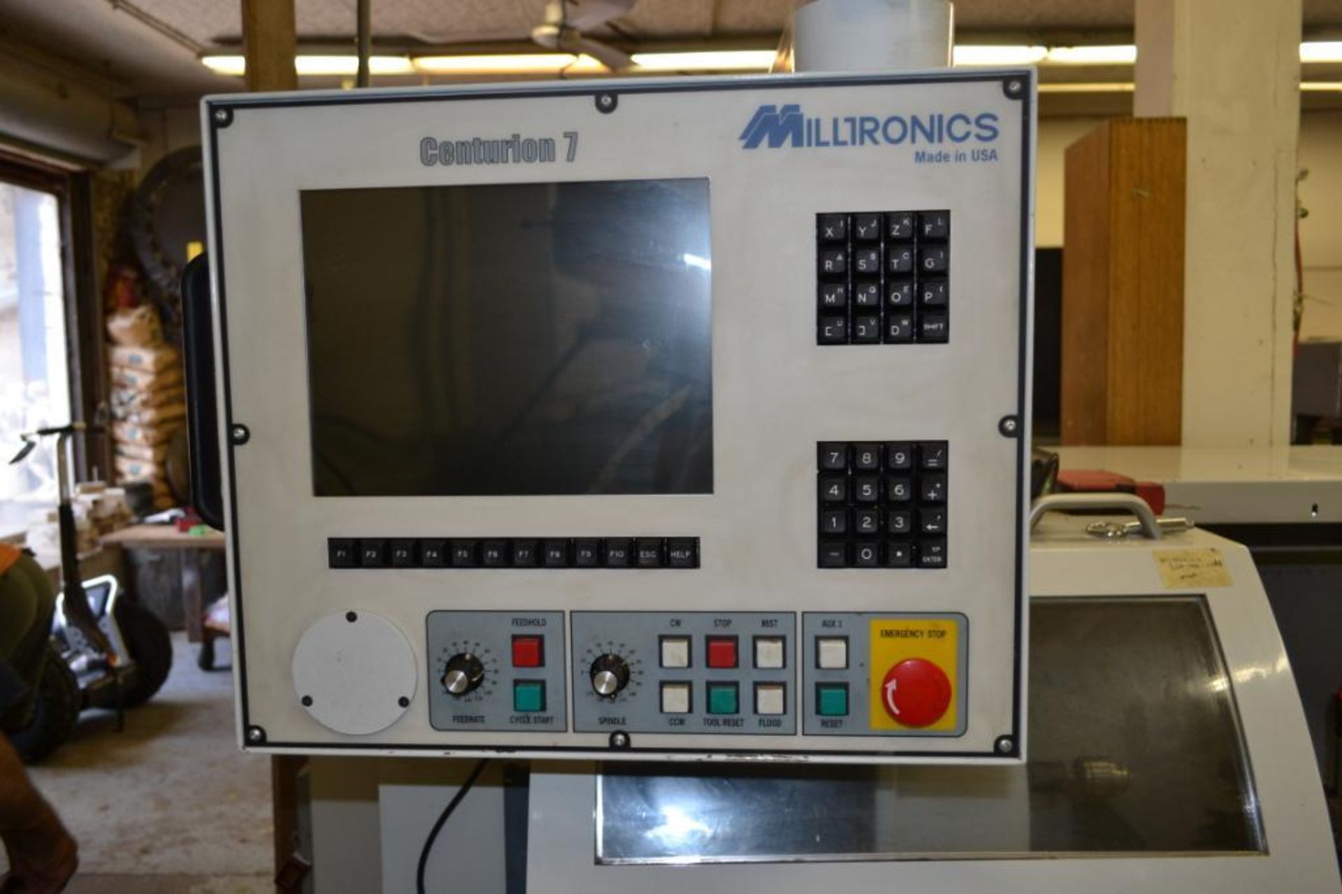 Milltronics CNC Lathe Model ML15, S/N 7910 (2004), 4-Position Tool Post with 8-Position Straight Too - Image 3 of 3