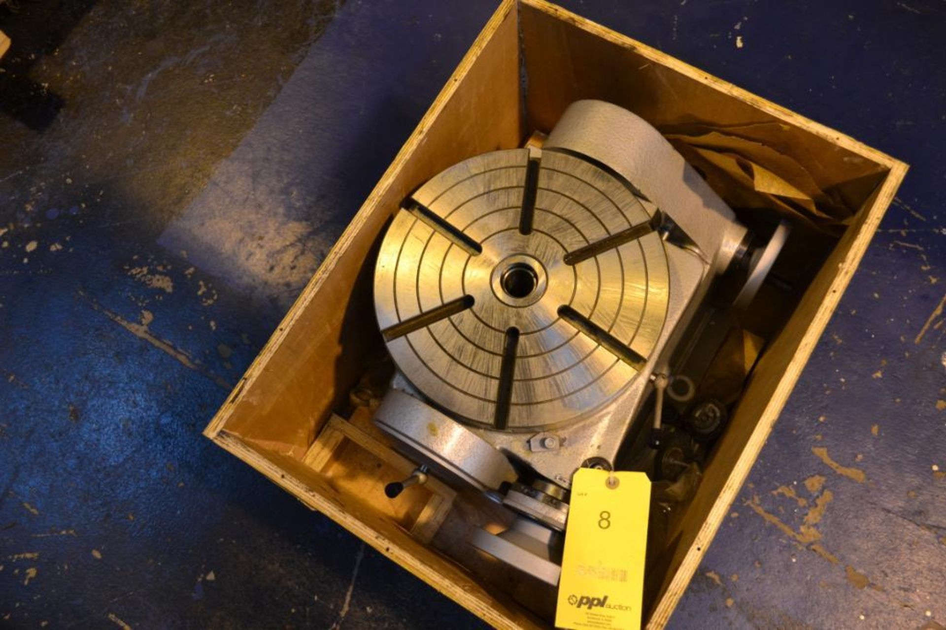 12 in. Inclinable Horizontal & Vertical Rotary Table (Never Used)